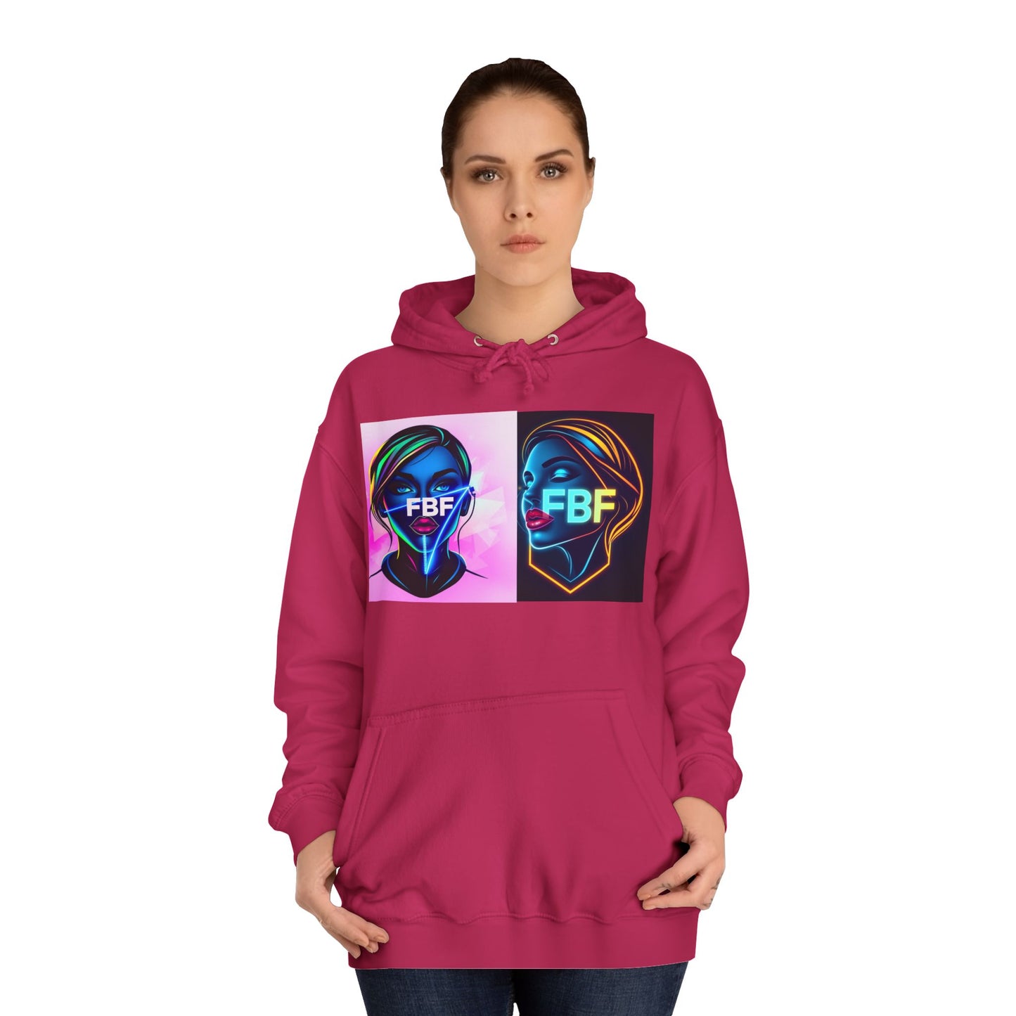 Vibrant Unisex College Hoodie with Neon Graphic Design, Trendy Sweatshirt, College Apparel, Unisex Hoodie, Gift for Students, [...]