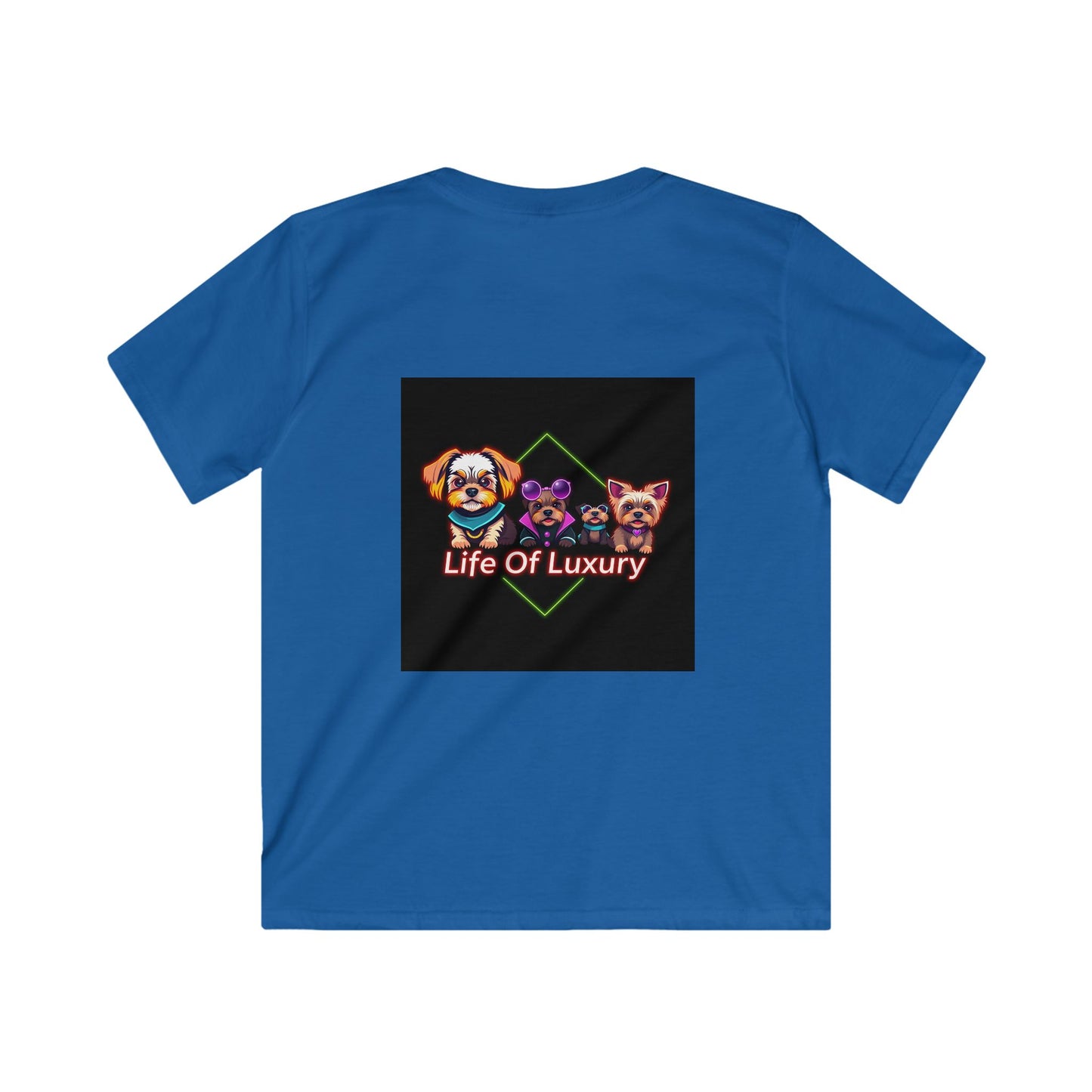Kids Luxury Life Tee, Fun Tee for Children, Luxury Pet Design Tee, Gift for Pet Lovers, Cute Kids Clothing