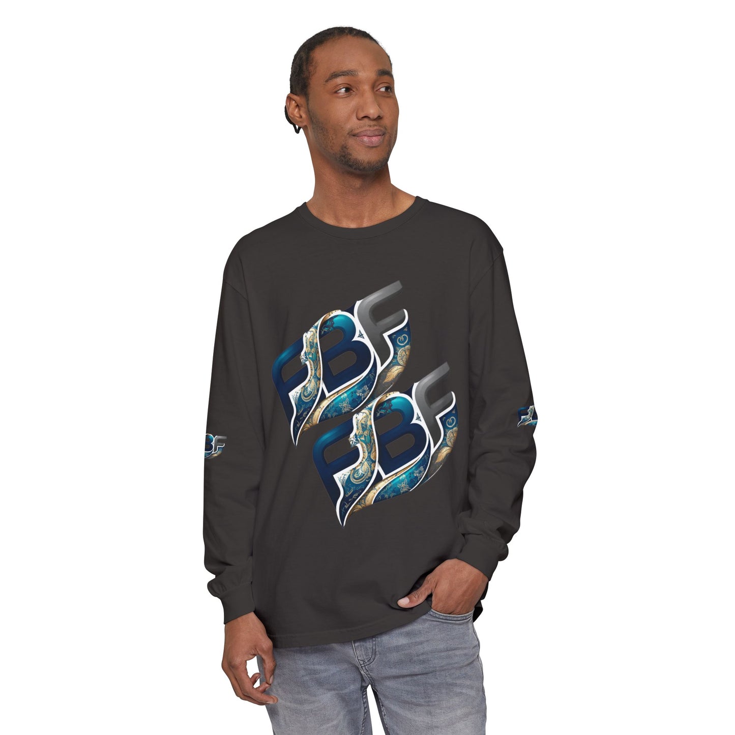 FBF Logo Long Sleeve T‑Shirt — Graphic Streetwear Tee