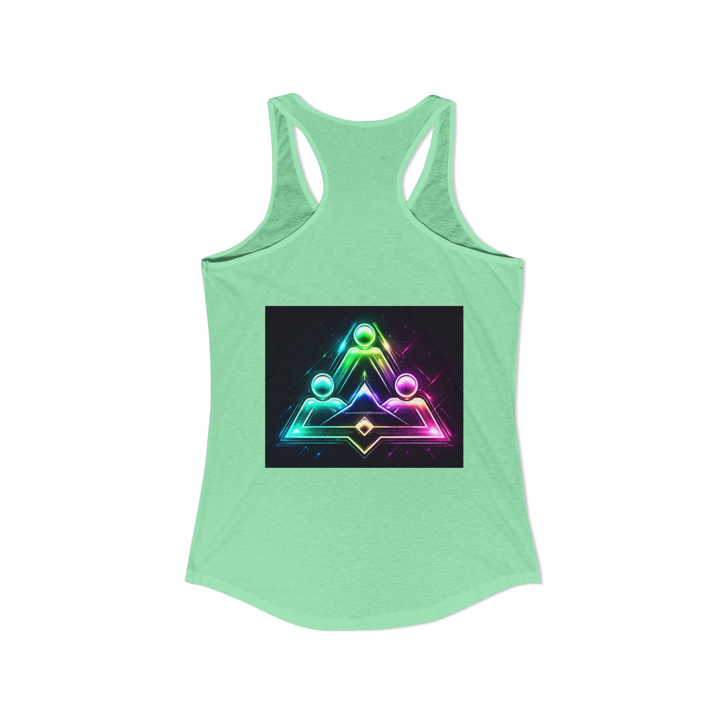 True strength don’t need numbers Women's Ideal Racerback Tank