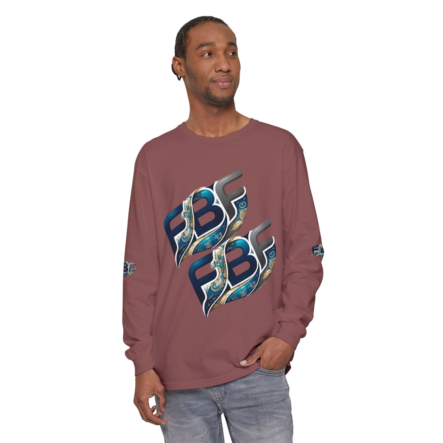 FBF Logo Long Sleeve T‑Shirt — Graphic Streetwear Tee
