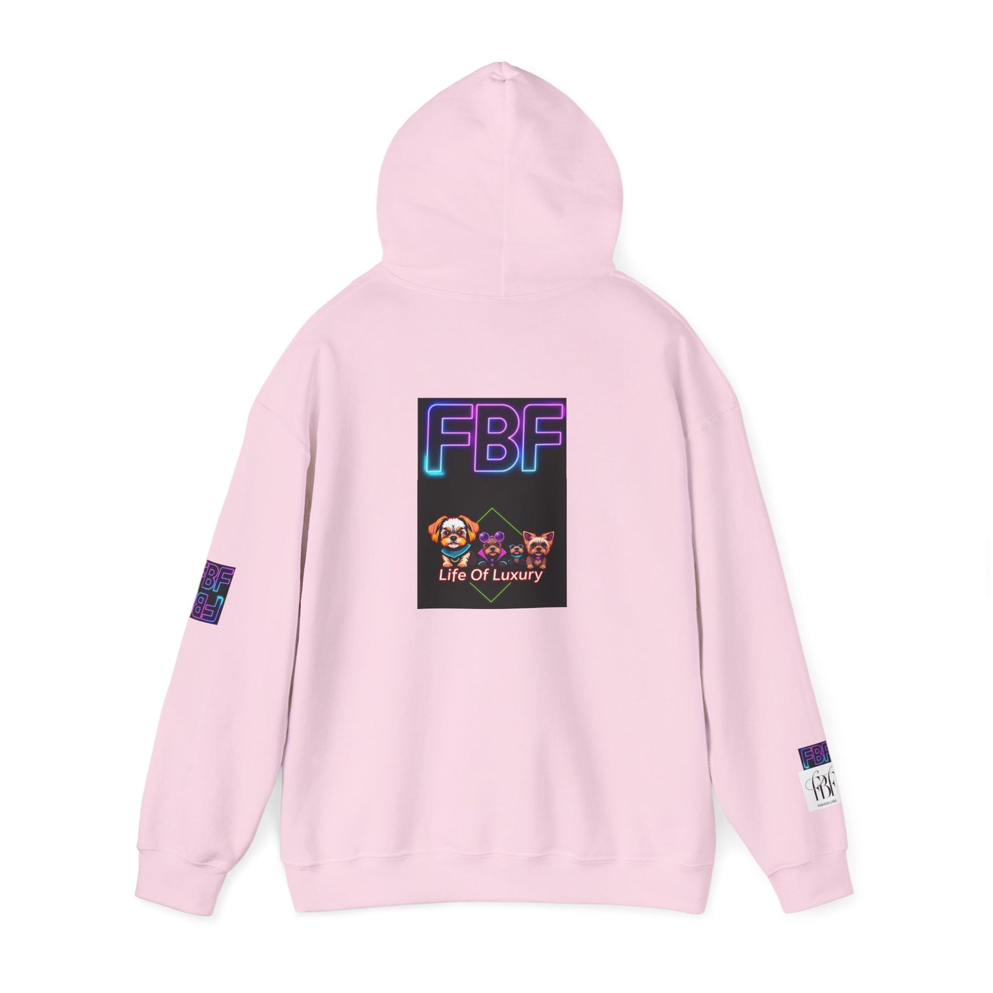 Luxury Life Unisex Hoodie - Cozy Sweatshirt for Pet Lovers, Gift for Birthdays, Everyday Wear, Chill Vibes, FBF Collection