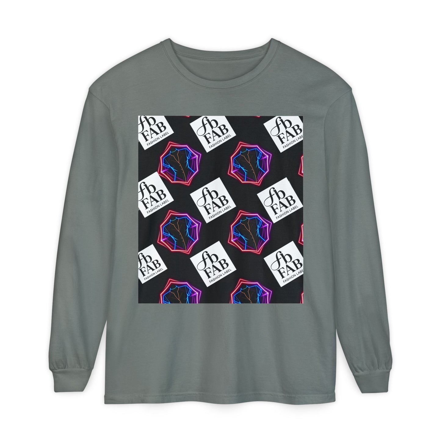 Unisex Garment-dyed Long Sleeve T-Shirt