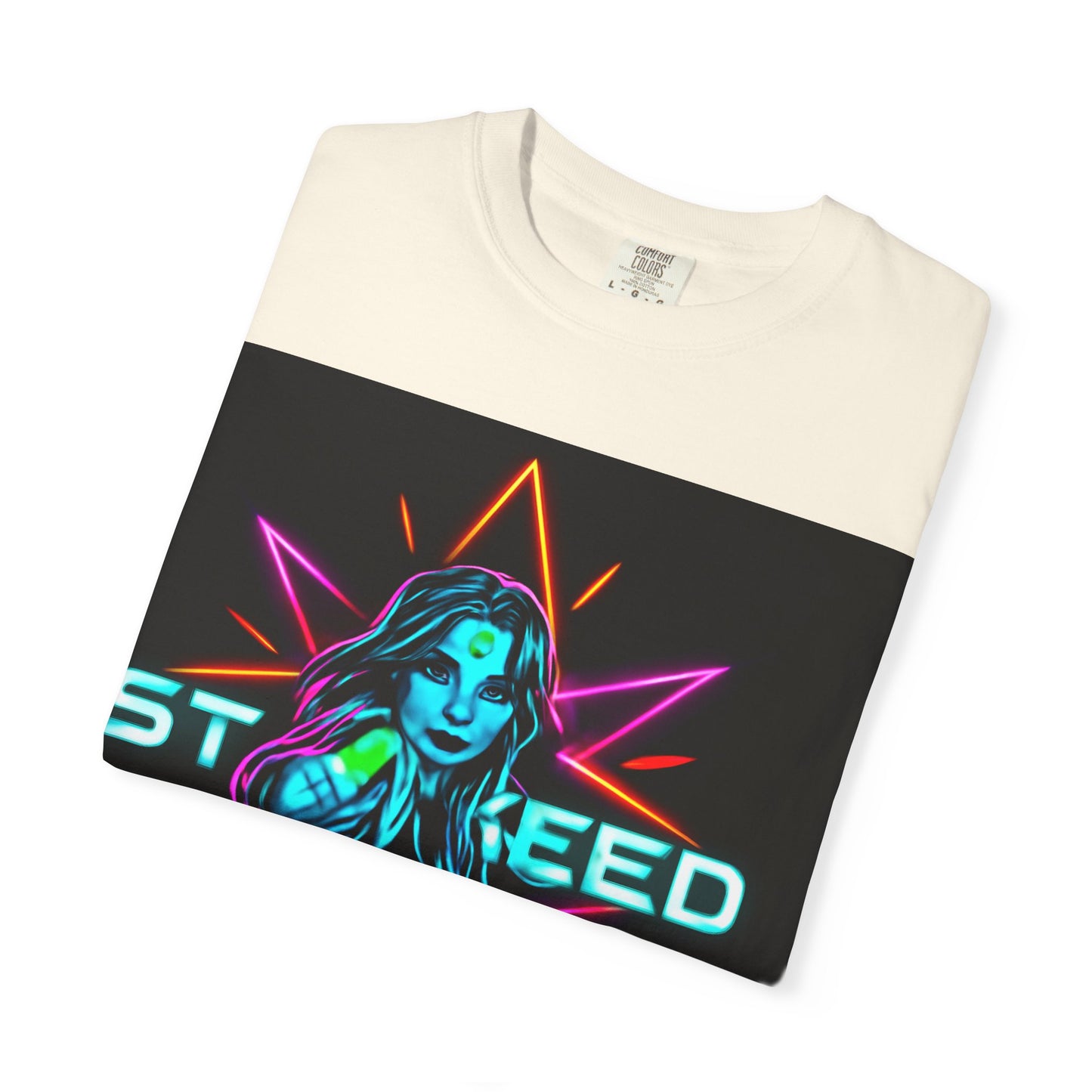 Neon Graphic T-Shirt - Starseed FBF Tee, Unisex Fashion, Cool Gift, Festival Wear, Retro Style, Casual Streetwear