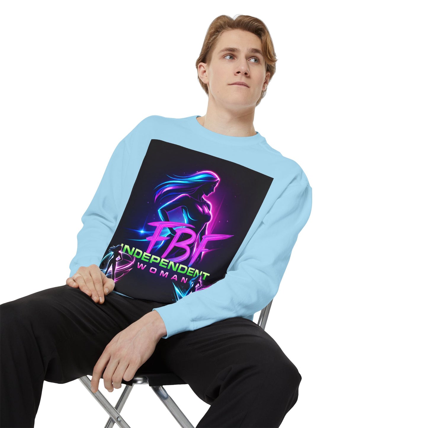 Unisex Garment-Dyed Sweatshirt