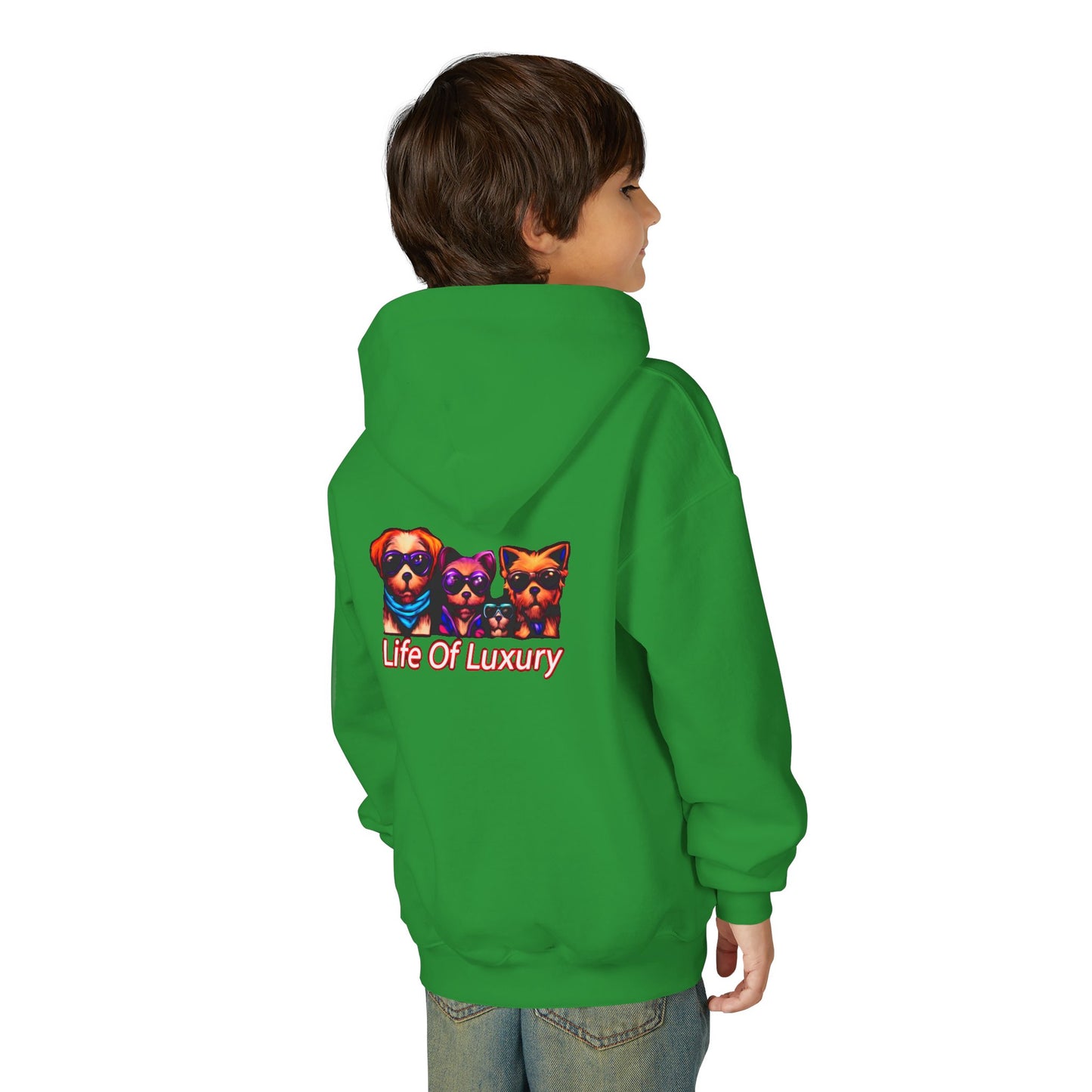 Youth Heavy Blend Hooded Sweatshirt