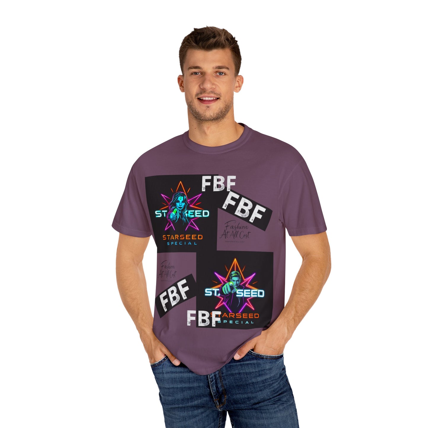 Garment-Dyed T-shirt, Trendy Graphic Tee, Casual Streetwear, Gift for Fashion Lovers, Unisex Style, Everyday Wear