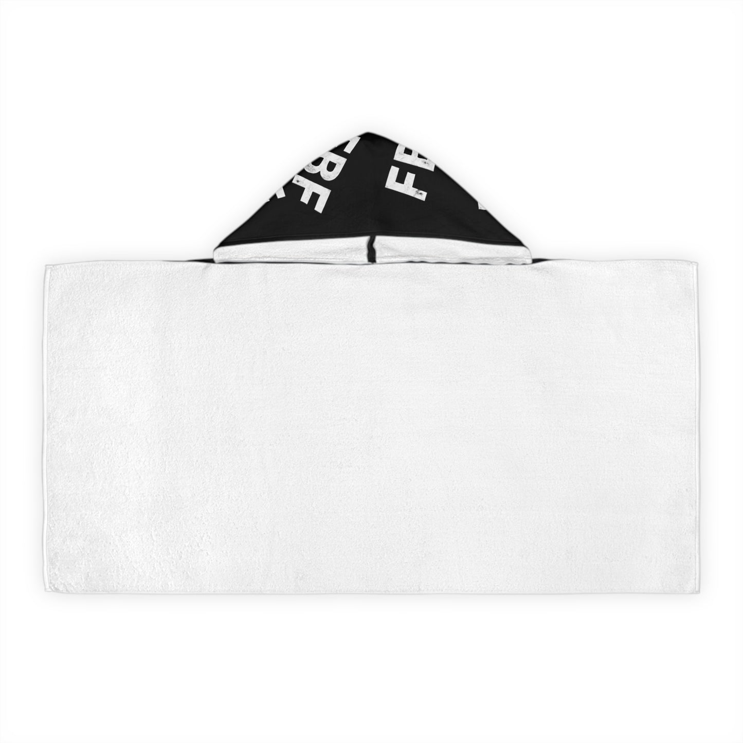 Youth Hooded Towel — "Save the Children" Neon Kids Beach & Bath Wrap