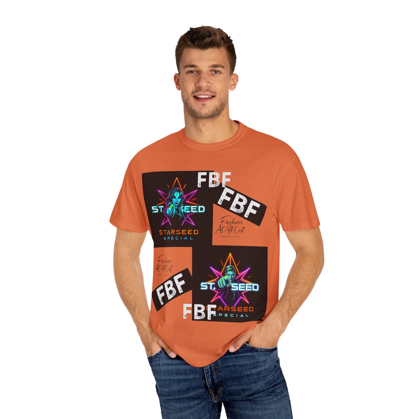 Garment-Dyed T-shirt, Trendy Graphic Tee, Casual Streetwear, Gift for Fashion Lovers, Unisex Style, Everyday Wear