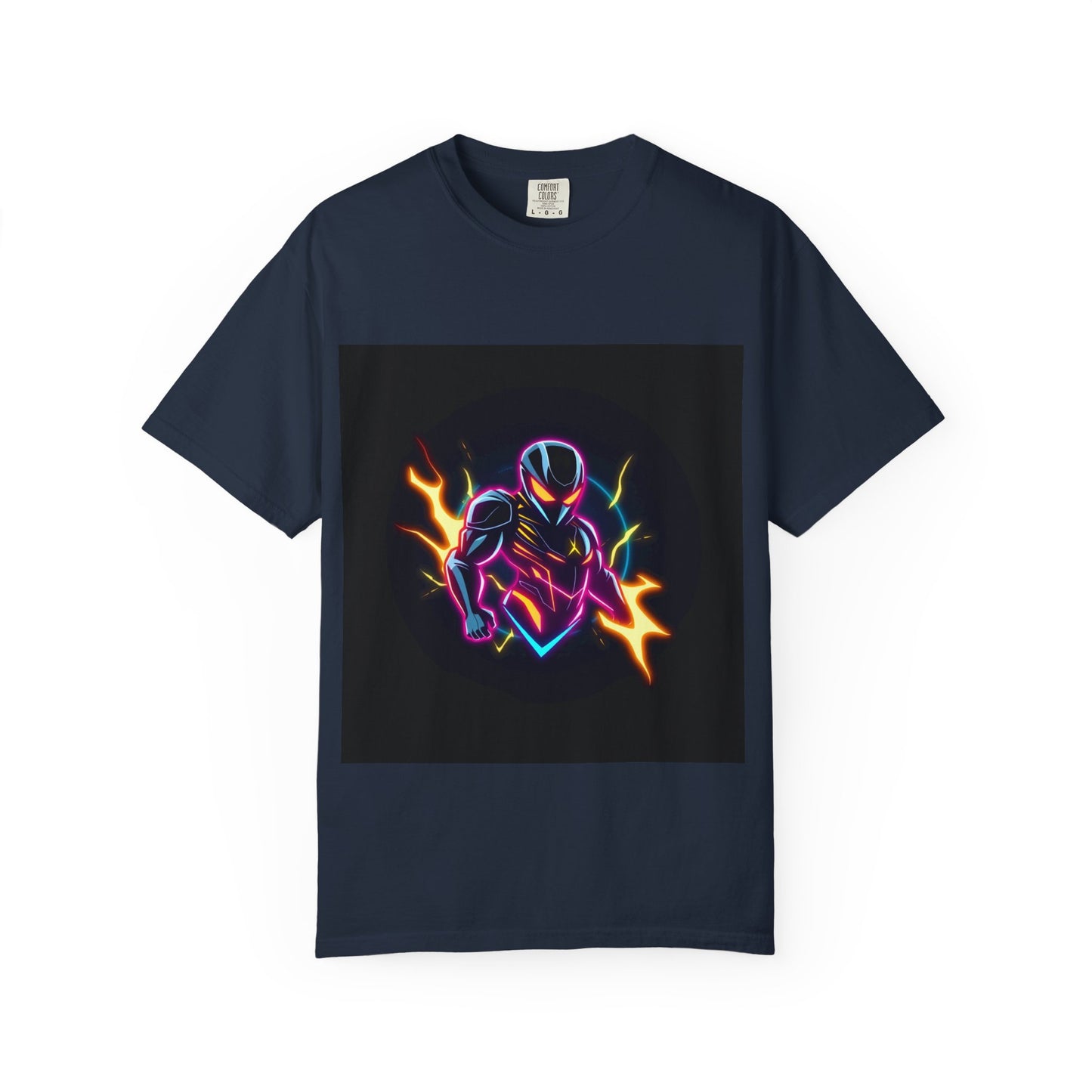 Vibrant Unisex Graphic T-Shirt, Cosmic Dreams Tee, Retro Neon Shirt, Stylish Casual Wear, Gift for Gamers & Dreamers