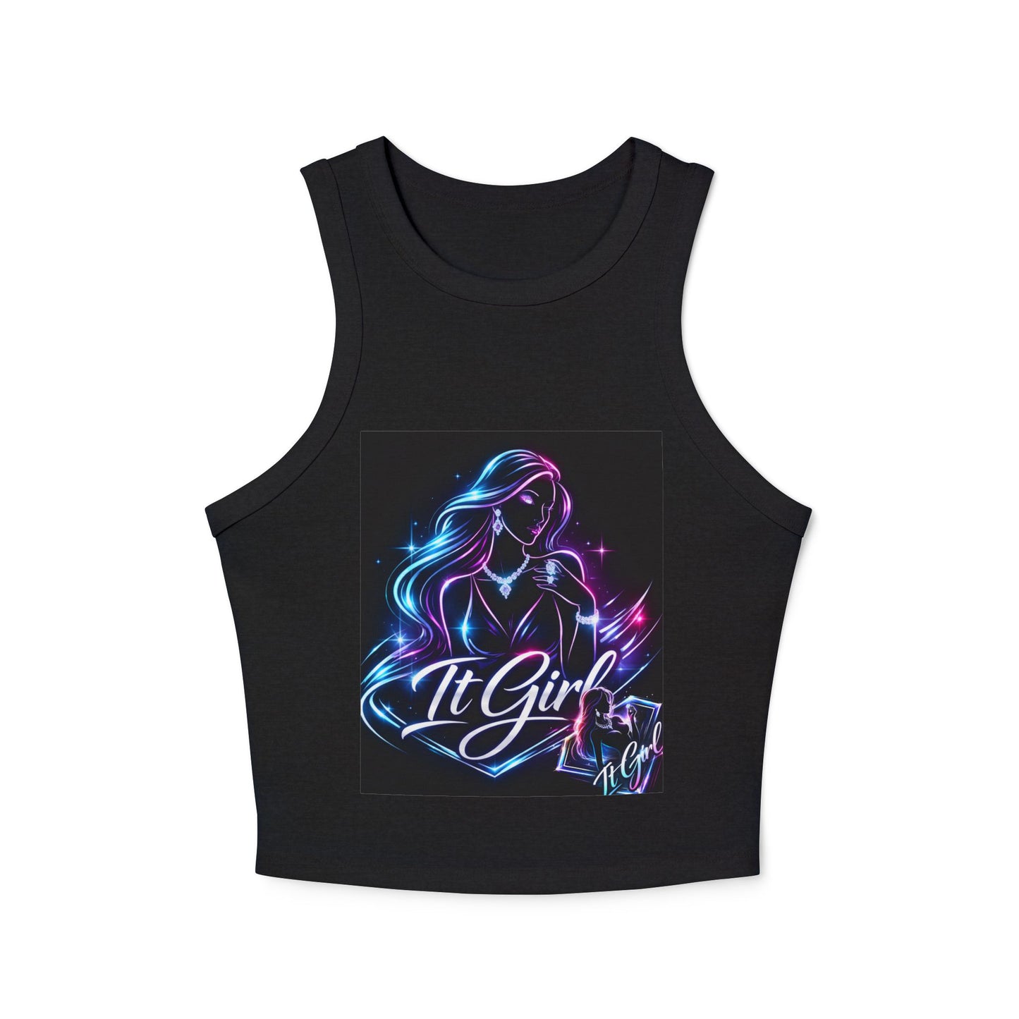 Women's Micro Rib Racer Tank Top