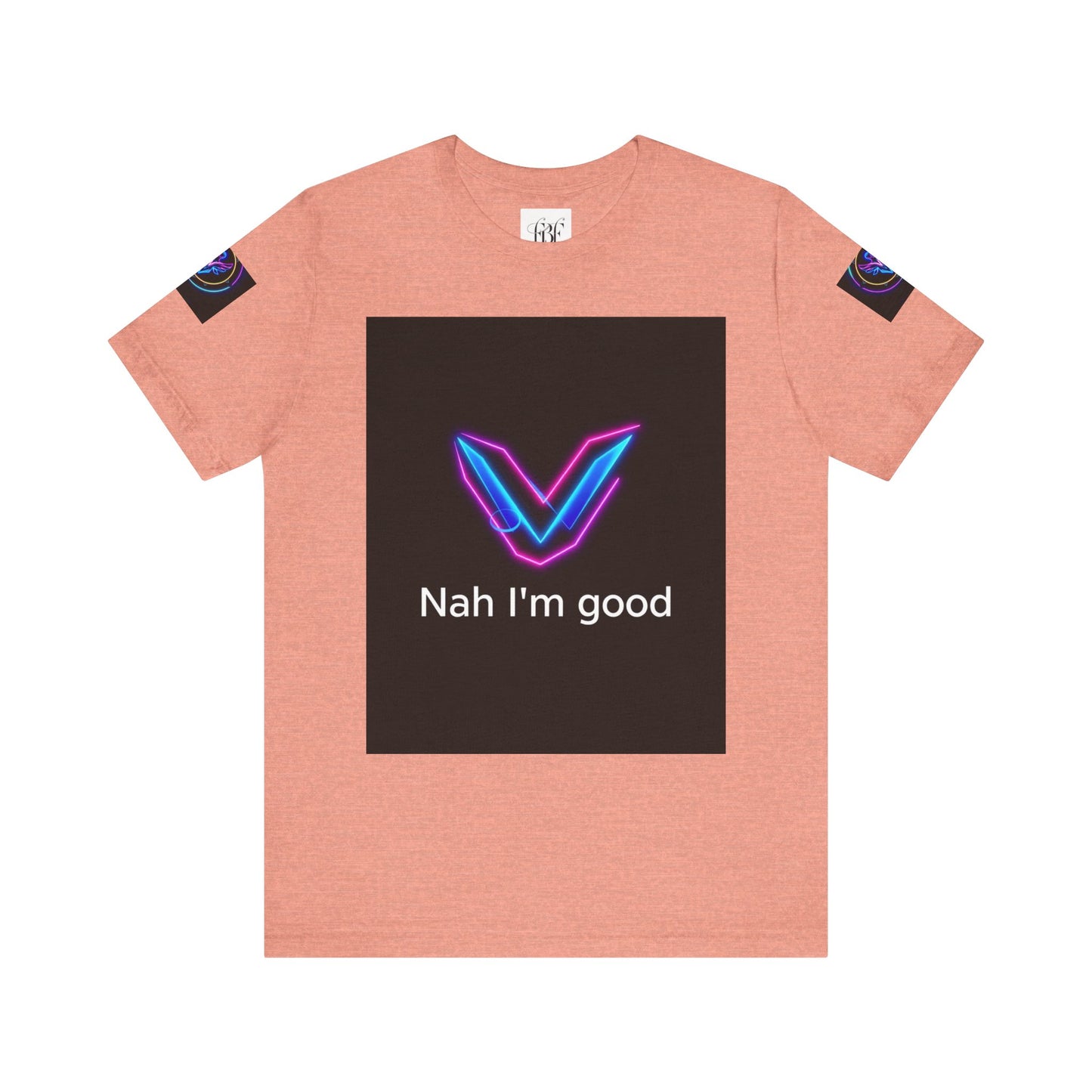 Neon Graphic Tee for Trendy Vibes, Casual Wear, Gift for Friends, Streetwear, Relaxed Fit, Graphic Art Tee