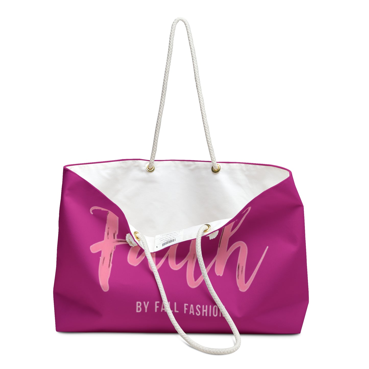 Faith Inspired Weekend Bag | Travel Tote for Women | Inspirational Gift | Cute Gym Bag | Stylish Beach Bag | Storage for Every Occasion