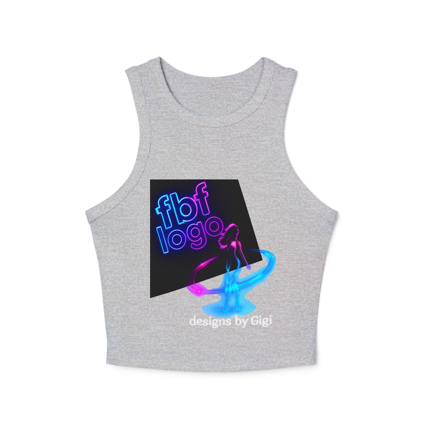 Women's Micro Rib Racer Tank Top