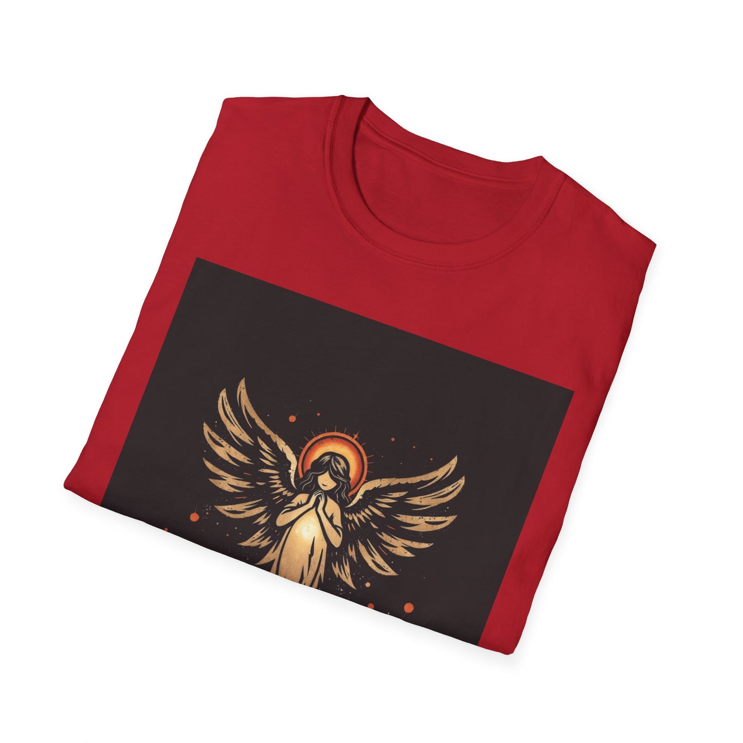 Earth Angel Unisex T-Shirt | Softstyle Tee for Comfort, Great Gift for Birthdays, Casual Wear, Spiritual Gifts, Music Festivals