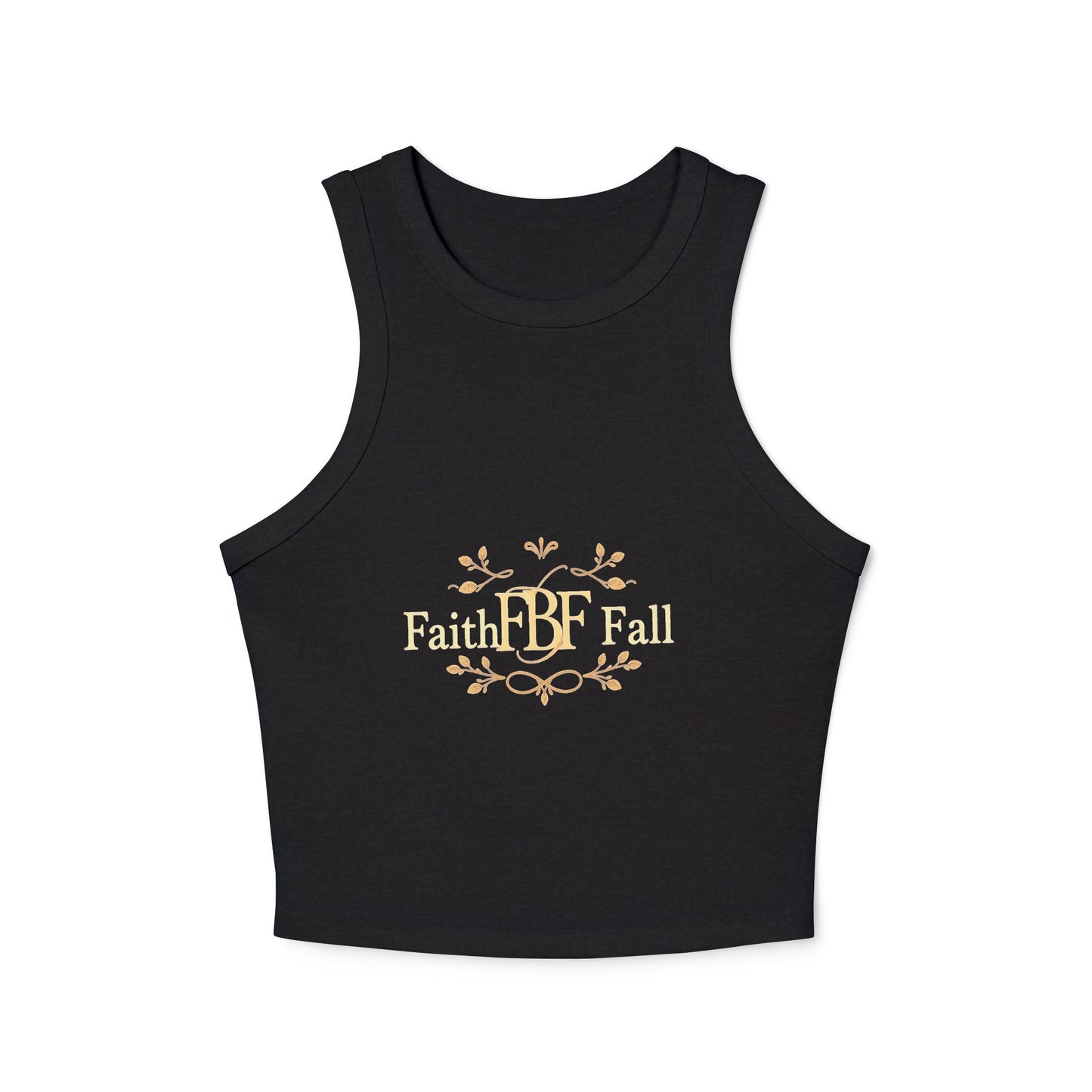 Faith & Fall Women's Racer Tank Top, Casual Summer Top, Inspirational Apparel, Fashion Tank, Gift for Her