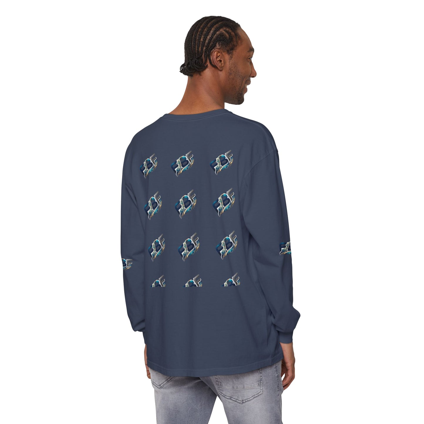 FBF Logo Long Sleeve T‑Shirt — Graphic Streetwear Tee