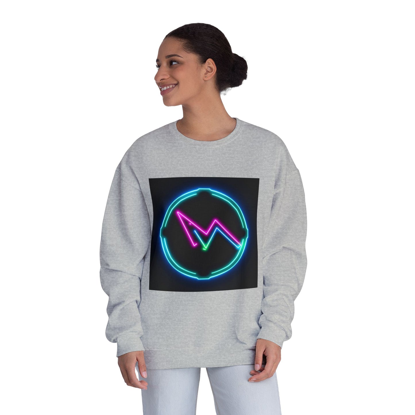 Neon Pulse Unisex Crewneck Sweatshirt