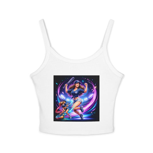 Yankees sweep Women's Spaghetti Strap Tank Top