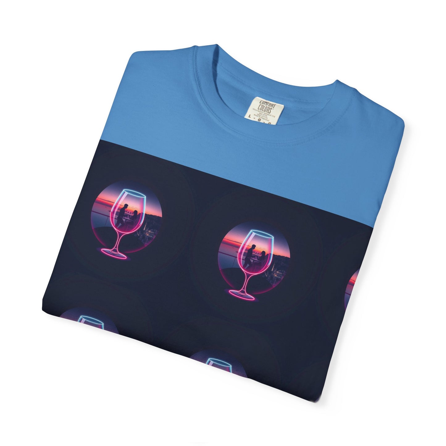 Retro Sunset Glasses T-Shirt, Unisex Garment-Dyed Tee for Casual Wear, Vintage Aesthetic Shirt, Gift for Friends, Summer Vibes Tee, [...]
