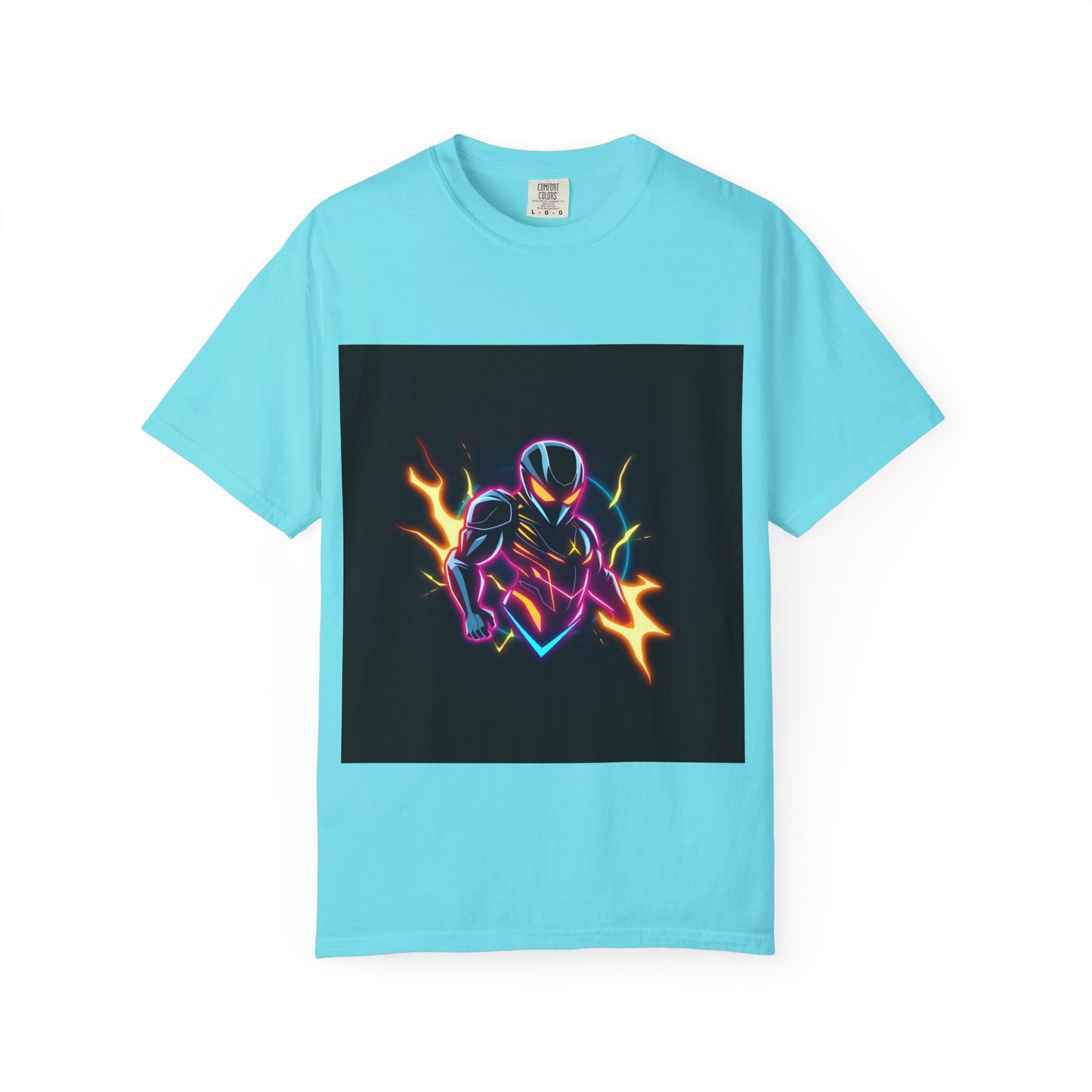 Vibrant Unisex Graphic T-Shirt, Cosmic Dreams Tee, Retro Neon Shirt, Stylish Casual Wear, Gift for Gamers & Dreamers