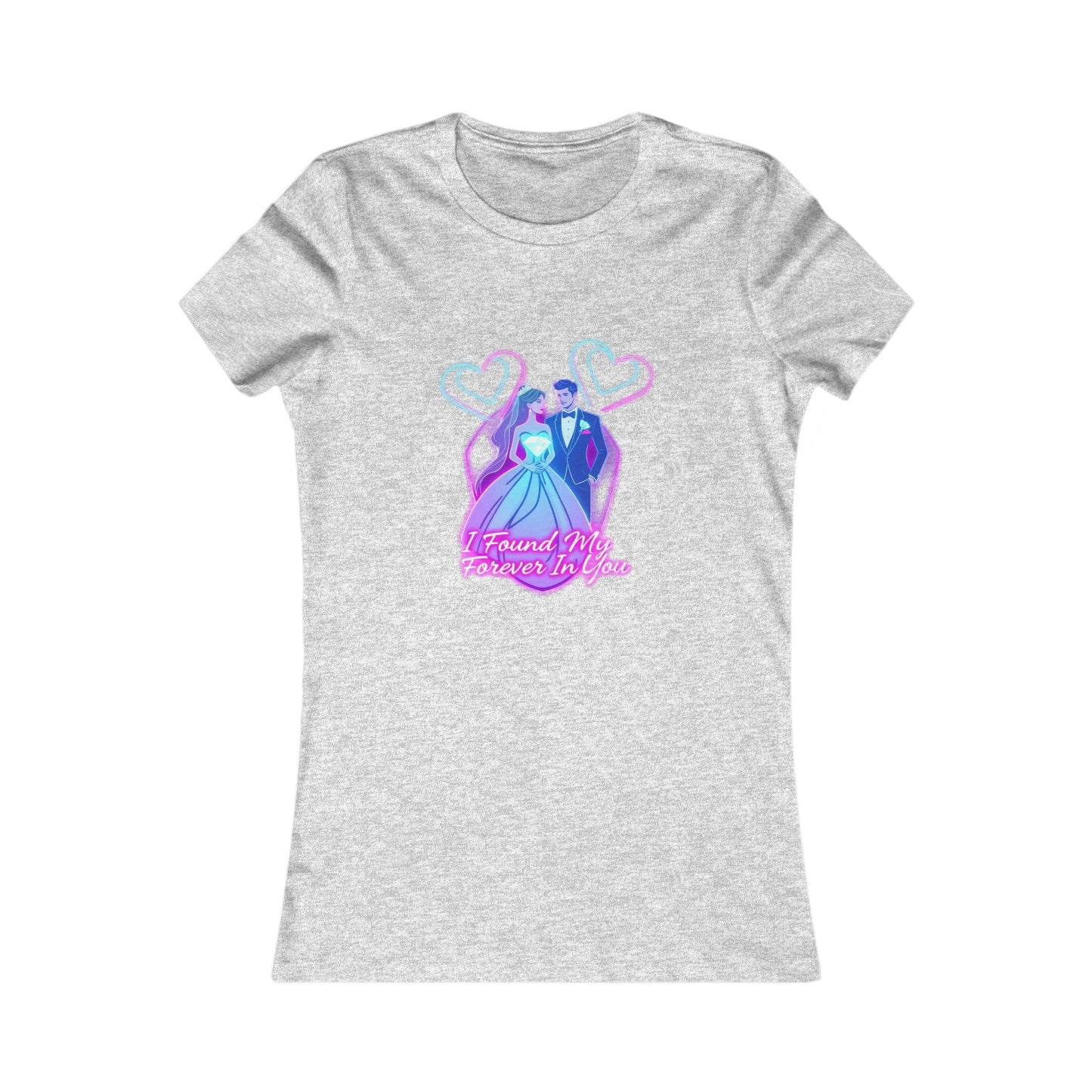 Wedding Bride Tee — "Found My Forever" Bridal T‑Shirt