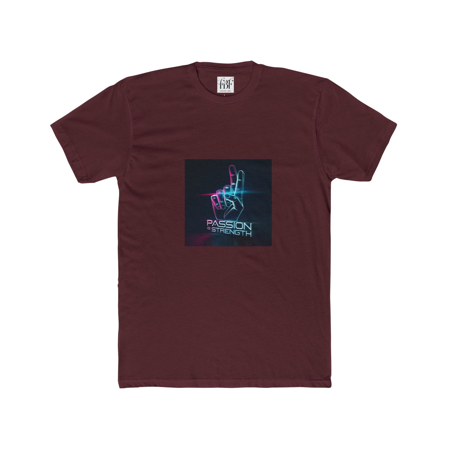 Passion Is Strength Neon Hand T-Shirt