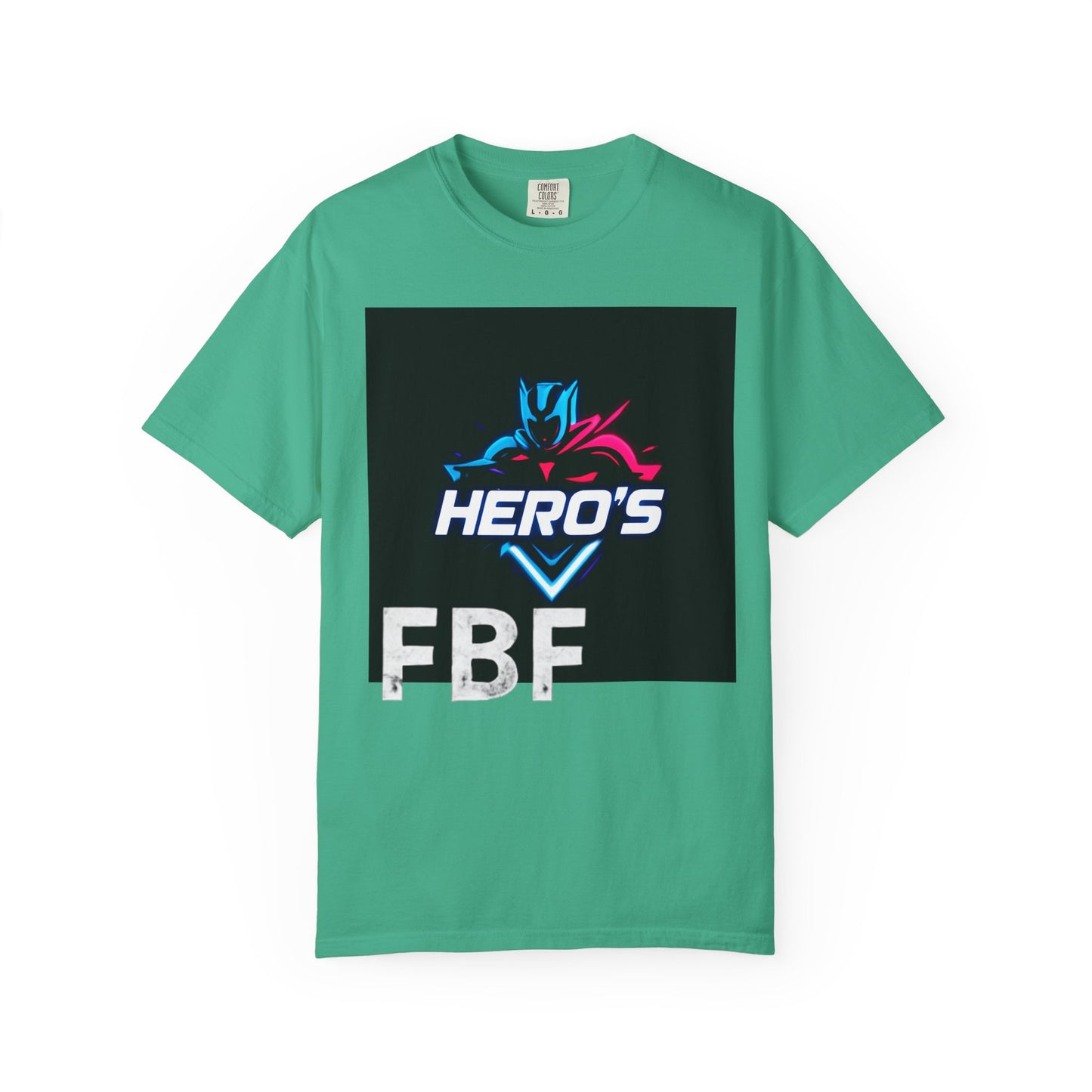 Hero's Unisex Garment-Dyed T-shirt, Casual Tee, Perfect for Gifting, Comic Fans, Hero Celebrations, Graphic Tee, Everyday Wear