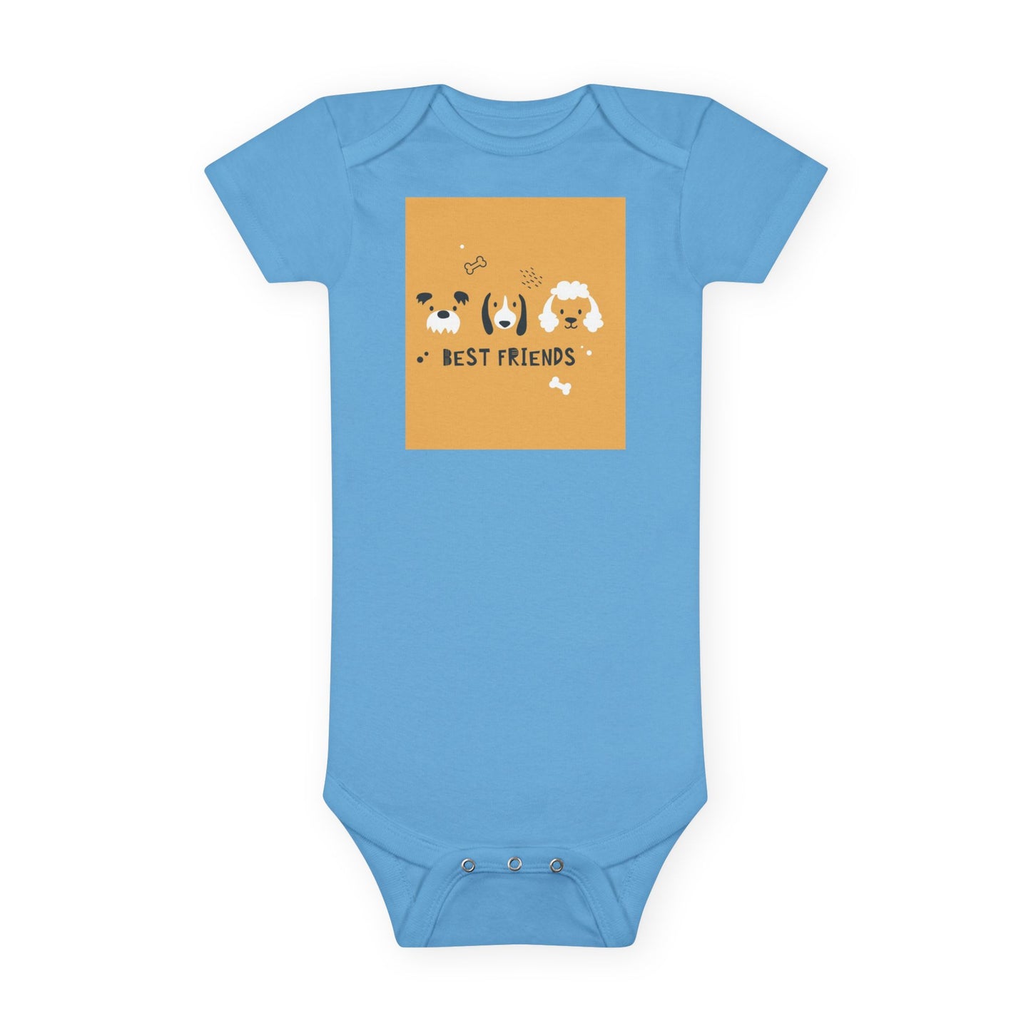 Best friends doggie Baby Short Sleeve Onesie®