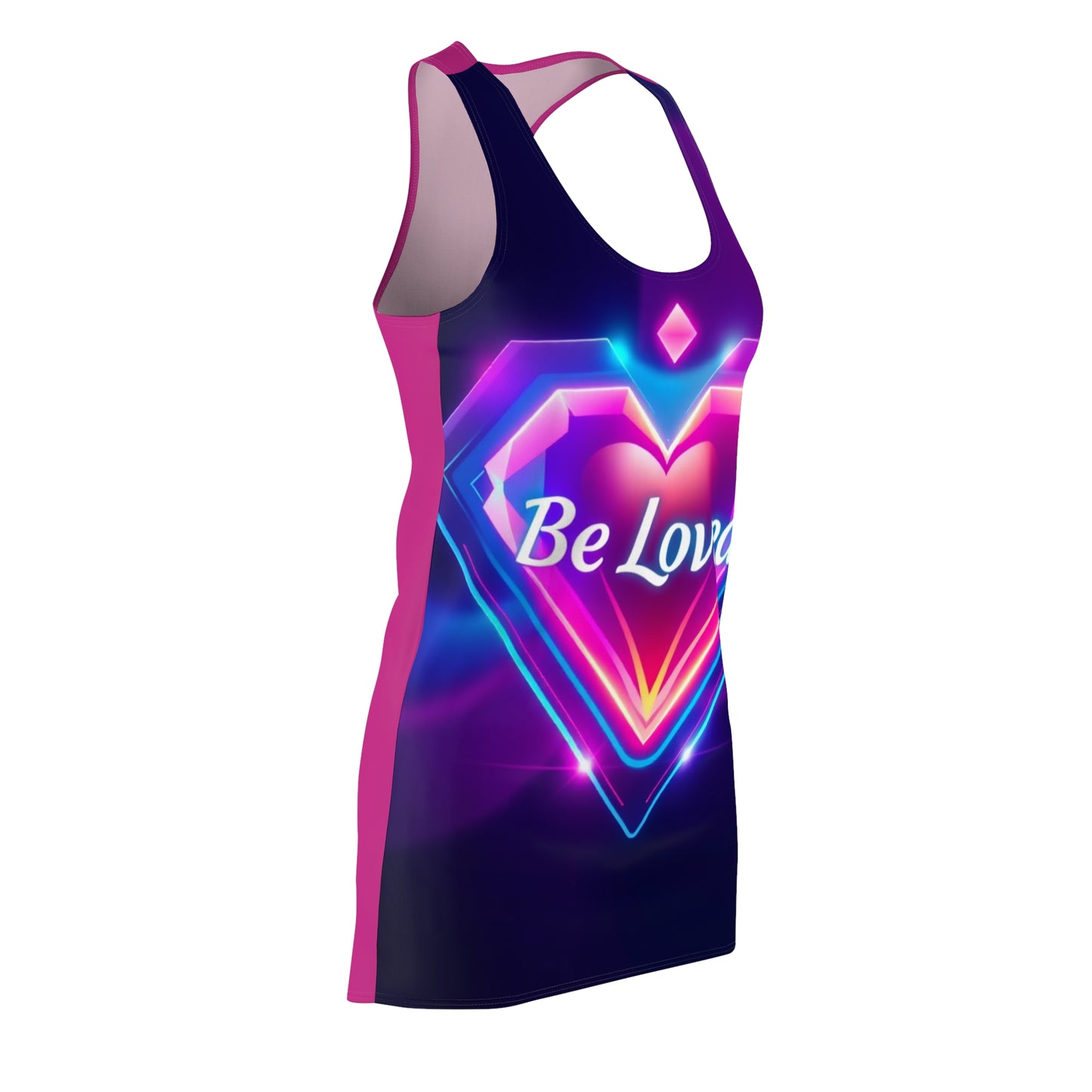Women's Cut & Sew Racerback Dress (AOP)