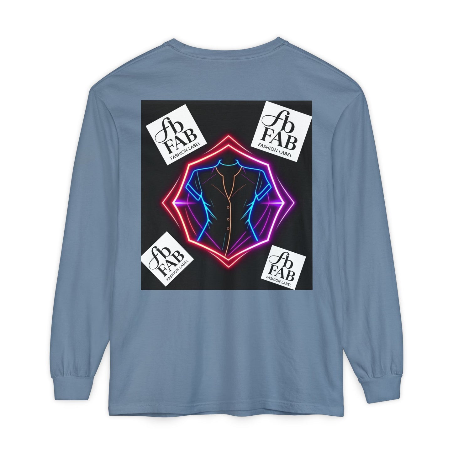 Unisex Garment-dyed Long Sleeve T-Shirt