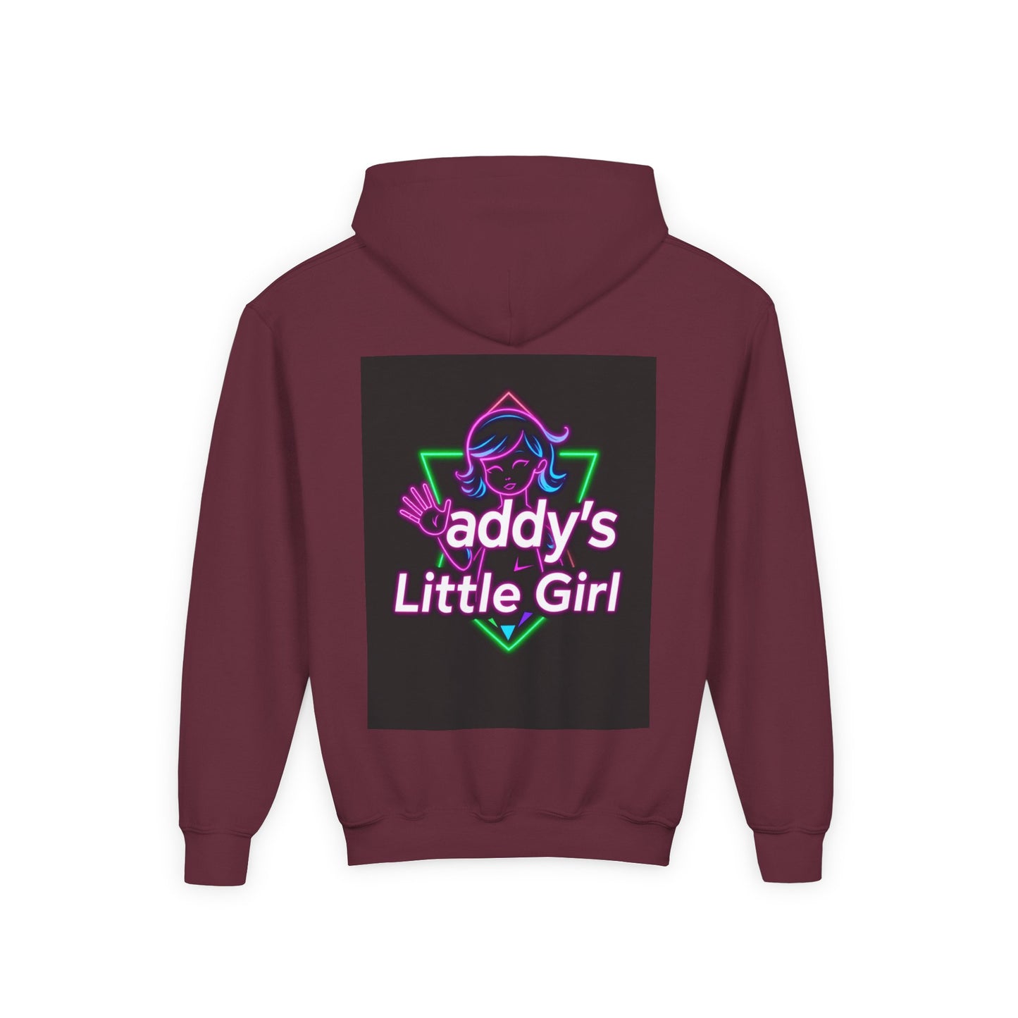 Daddy's Little Girl Hoodie, Cozy Youth Sweatshirt, Cute Gift for Dads, Kids Sweatshirt, Family Celebration Apparel