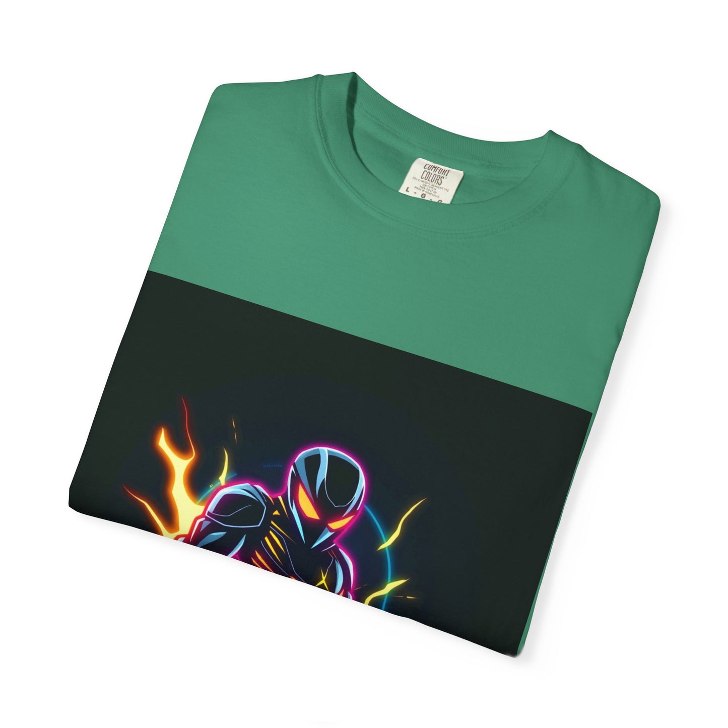 Vibrant Unisex Graphic T-Shirt, Cosmic Dreams Tee, Retro Neon Shirt, Stylish Casual Wear, Gift for Gamers & Dreamers