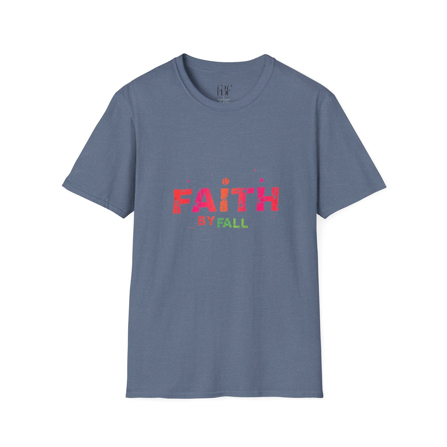 Faith-Inspiring Unisex Softstyle T-Shirt, Everyday Wear, Gift for Her, Christian Apparel, Inspirational Tee, Spiritual Comfort