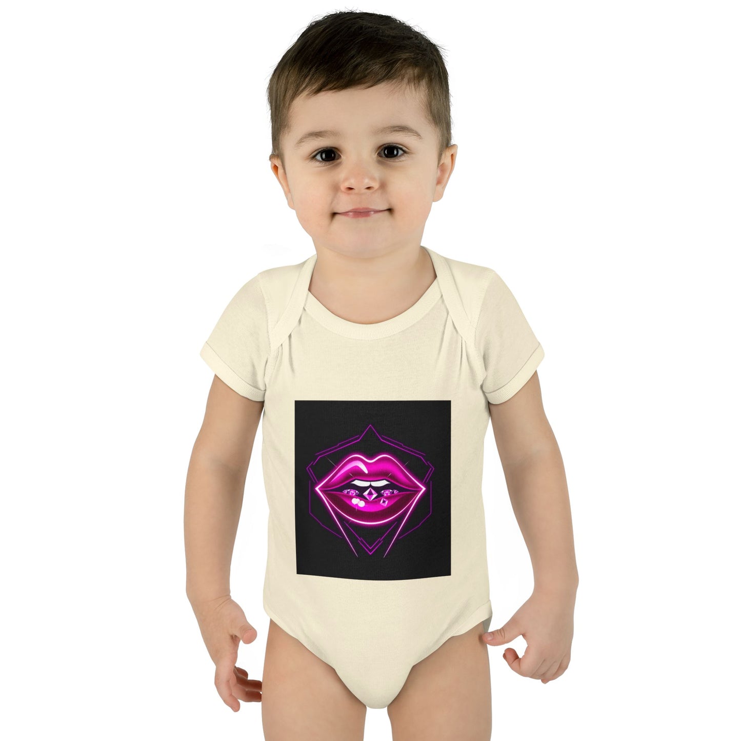 Vibrant Infant Bodysuit with Artistic Lip Design, Cute Baby Apparel, Newborn Gift, Baby Shower Present, Trendy Infant Outfit, Stylish [...]
