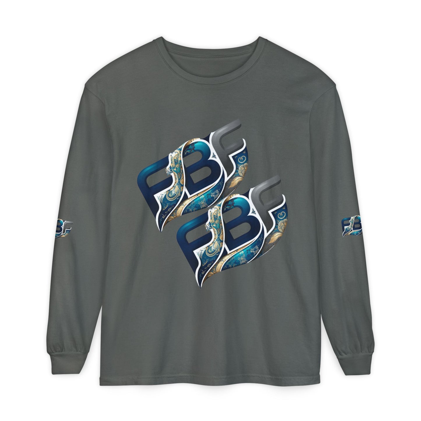 FBF Logo Long Sleeve T‑Shirt — Graphic Streetwear Tee
