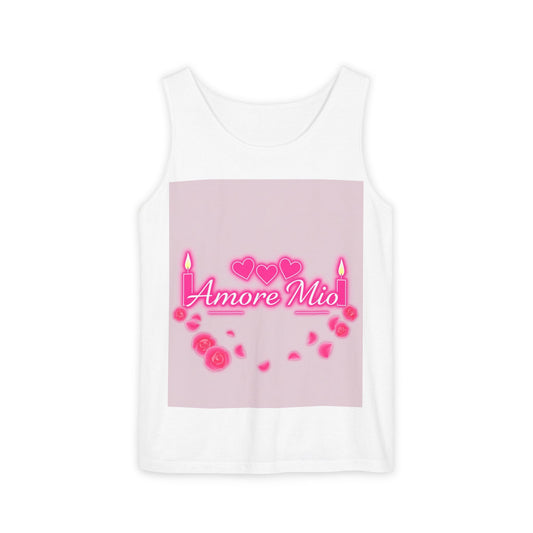 Unisex Graphic Tank Top, Cute Casual Summer Wear, Perfect for Gifts, Self-Love Celebration, Festive & Fun, Daily Comfort