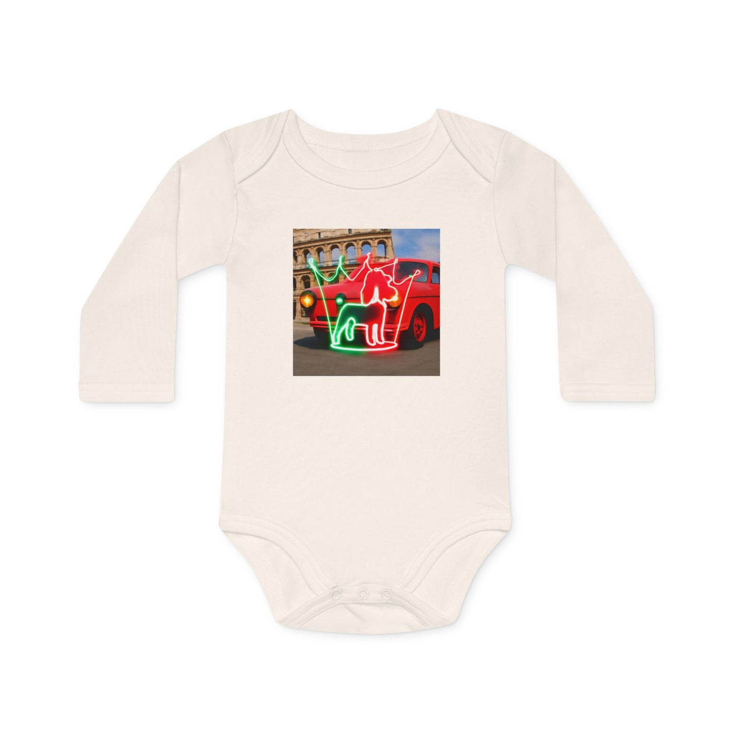 Baby Long-Sleeve Organic Bodysuit