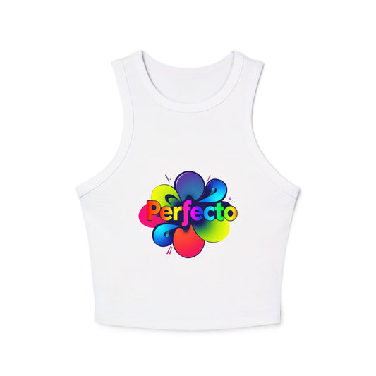 Women's Micro Rib Racer Tank Top