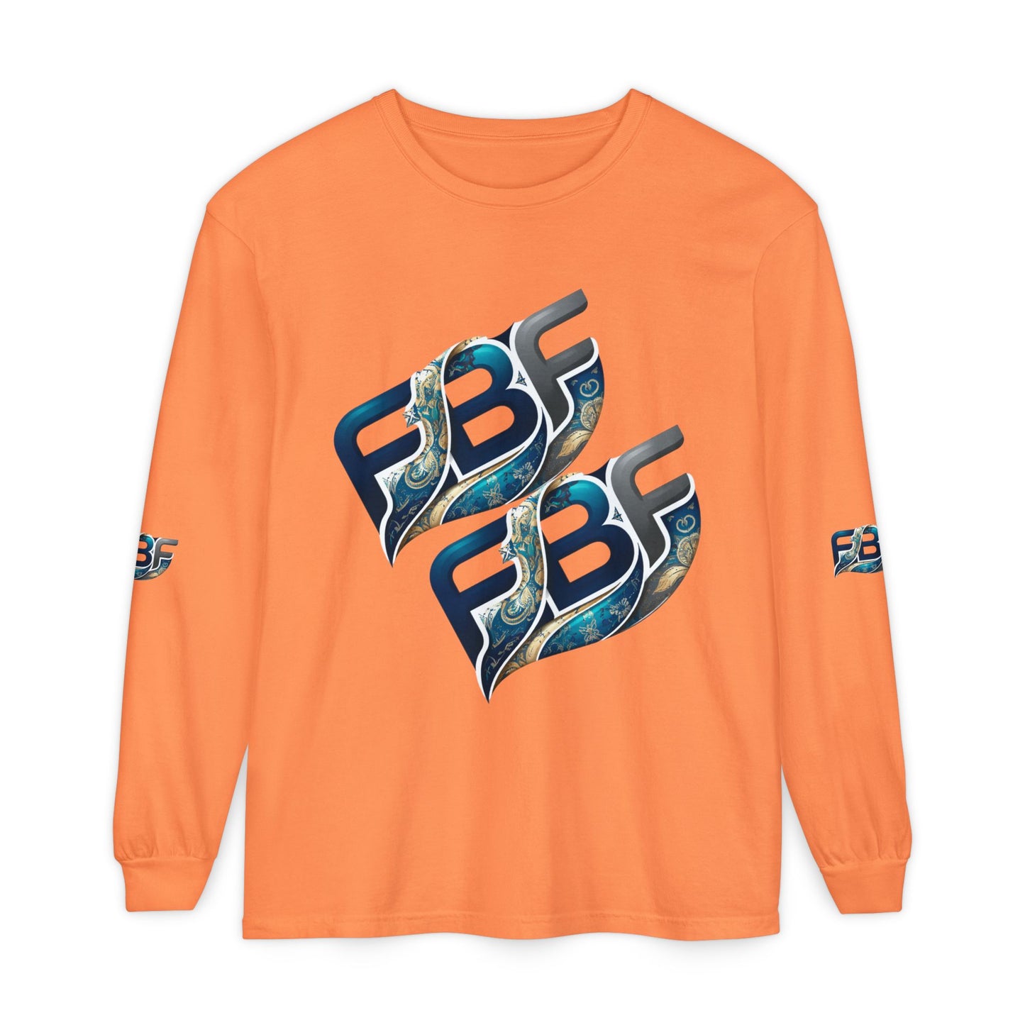 FBF Logo Long Sleeve T‑Shirt — Graphic Streetwear Tee