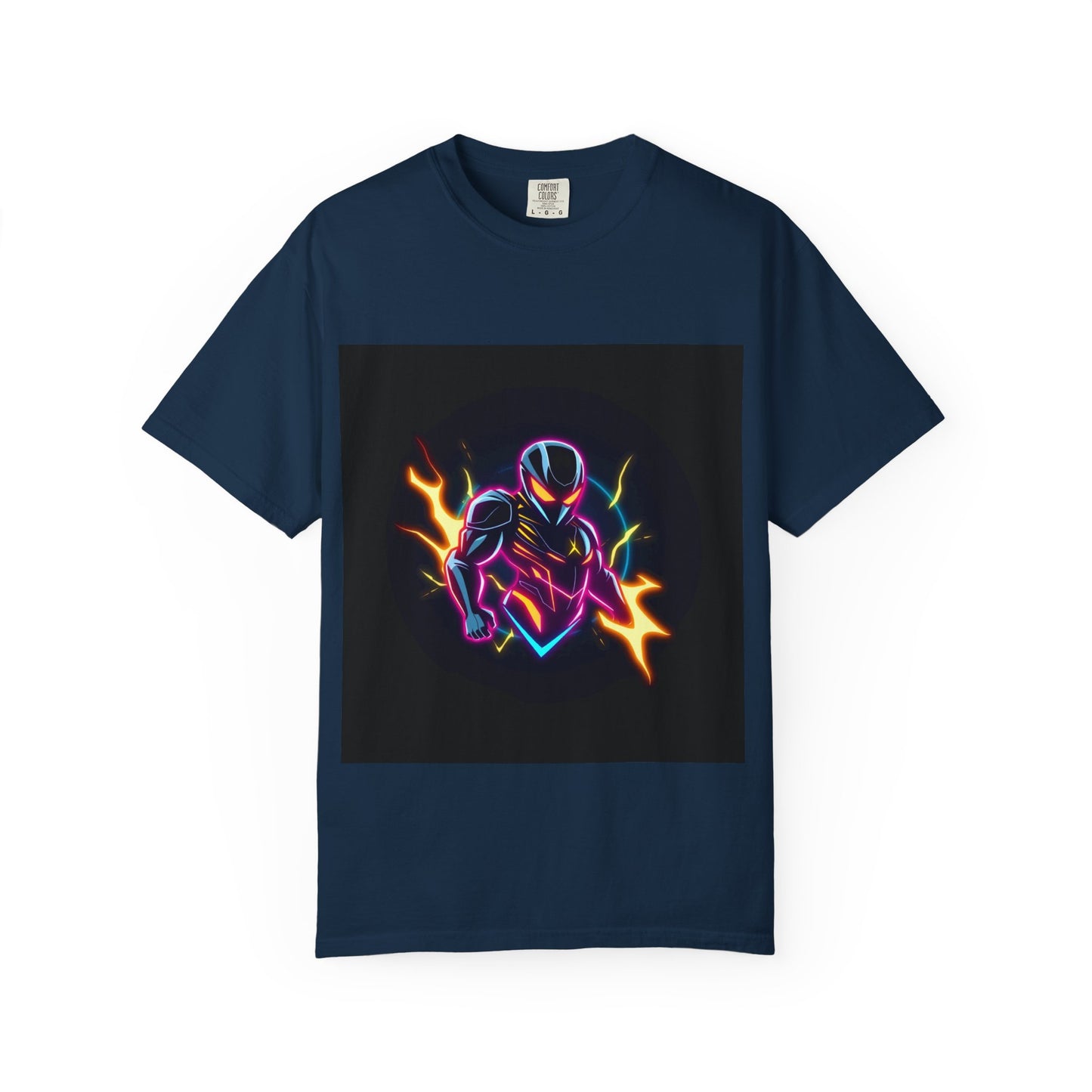 Vibrant Unisex Graphic T-Shirt, Cosmic Dreams Tee, Retro Neon Shirt, Stylish Casual Wear, Gift for Gamers & Dreamers