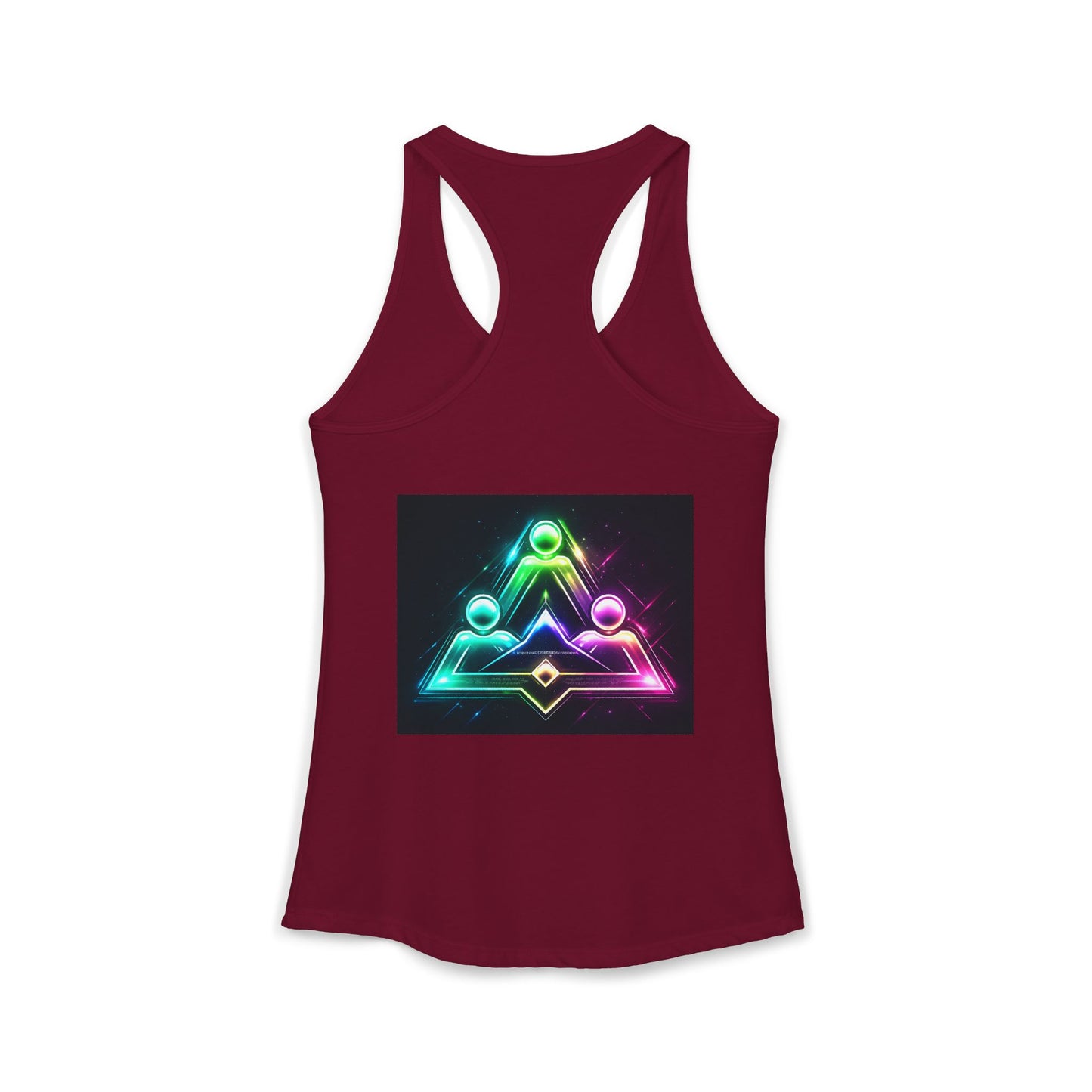True strength don’t need numbers Women's Ideal Racerback Tank