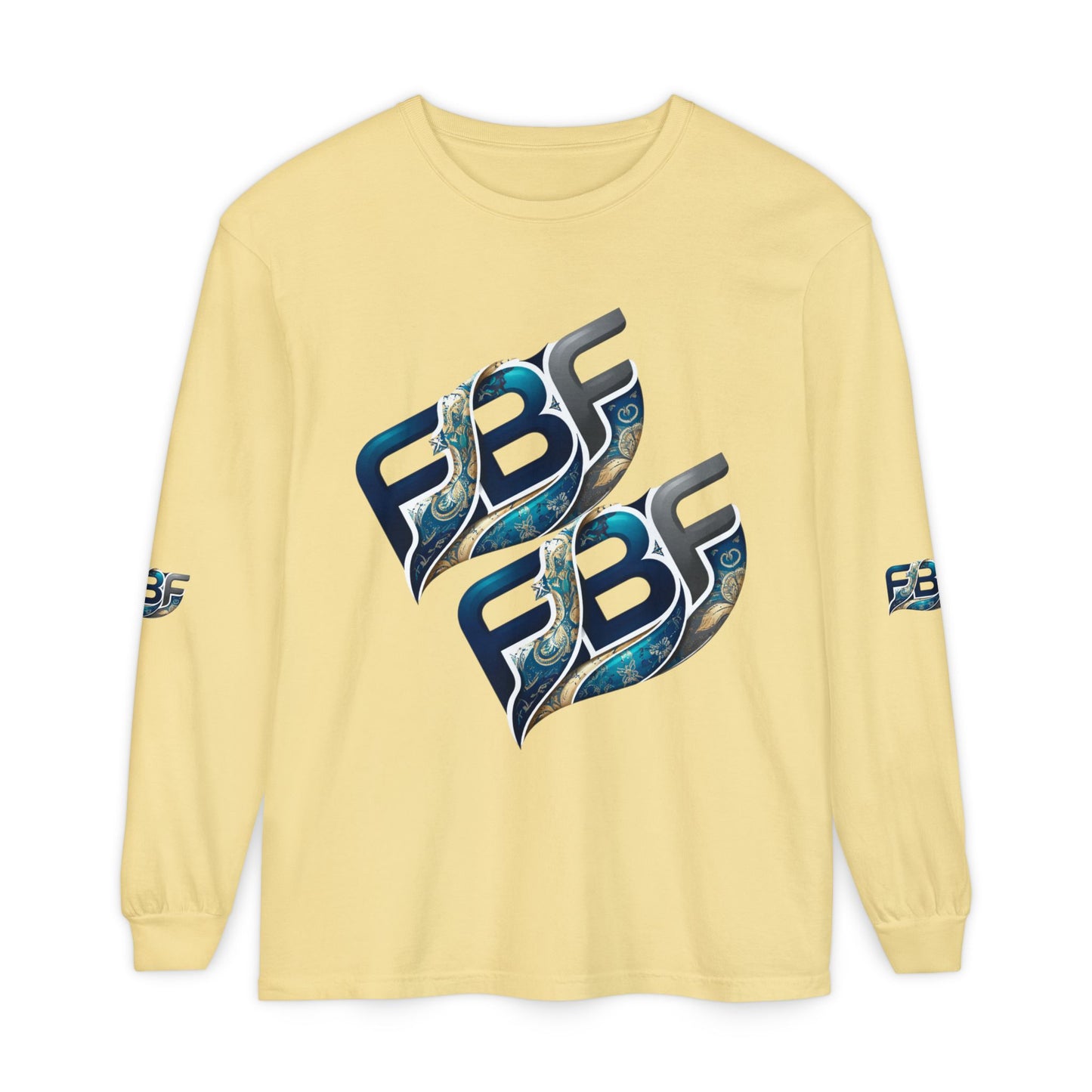FBF Logo Long Sleeve T‑Shirt — Graphic Streetwear Tee