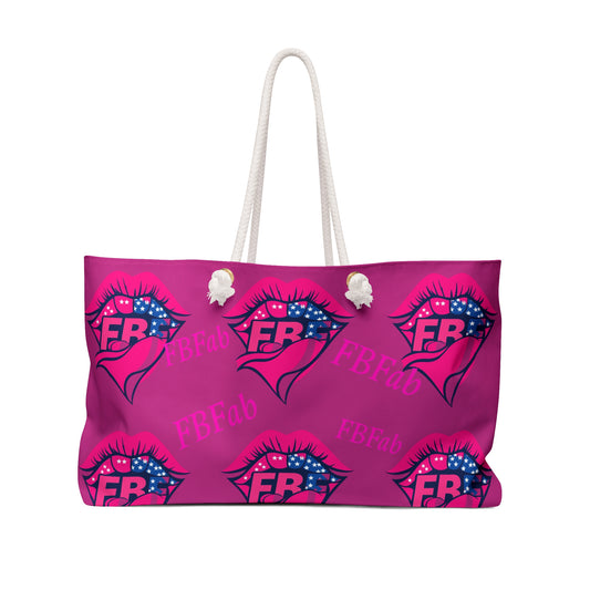 Fierce & Fun Weekender Bag | Vibrant Travel Tote for Getaways, Gym, Beach, Gifts, & More