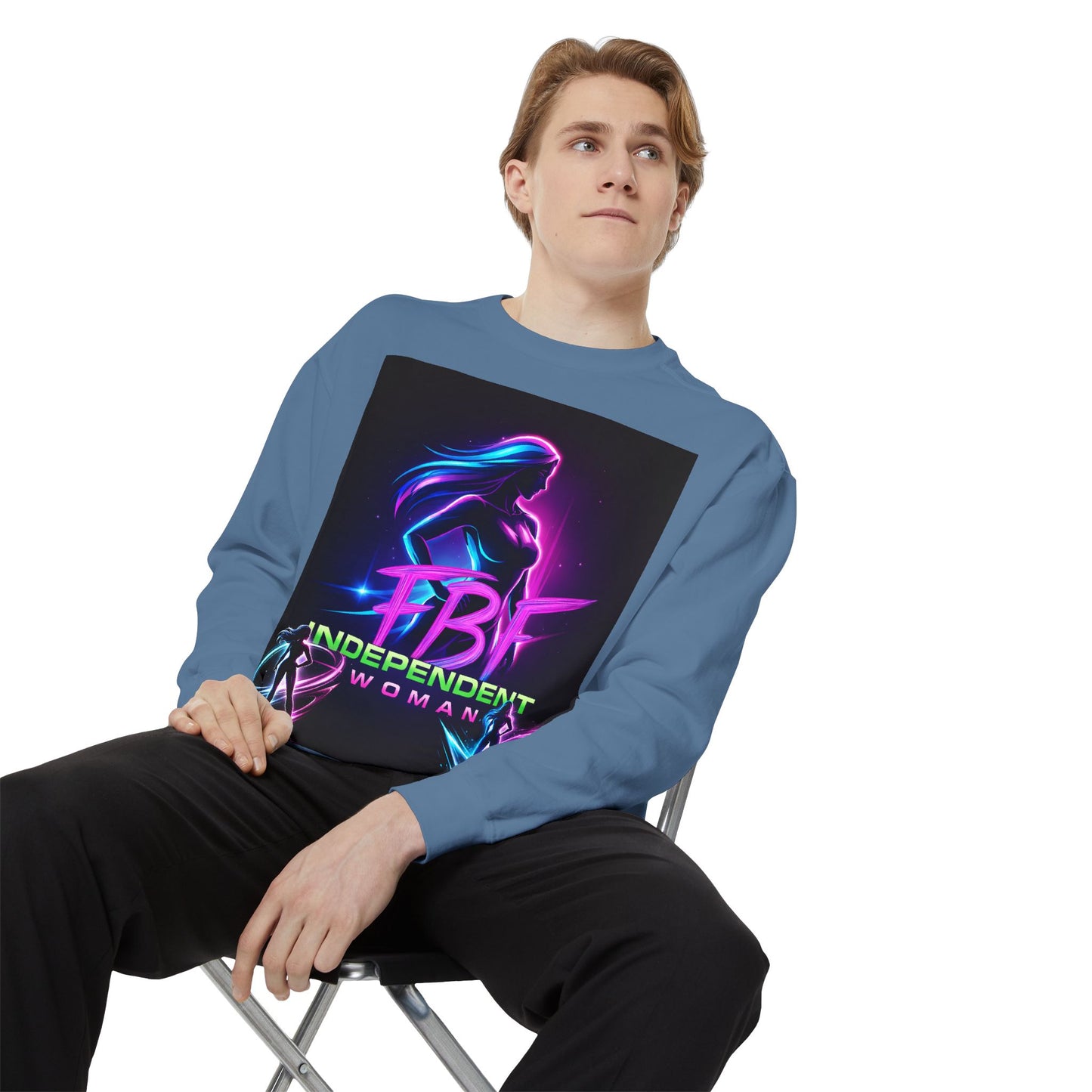 Unisex Garment-Dyed Sweatshirt