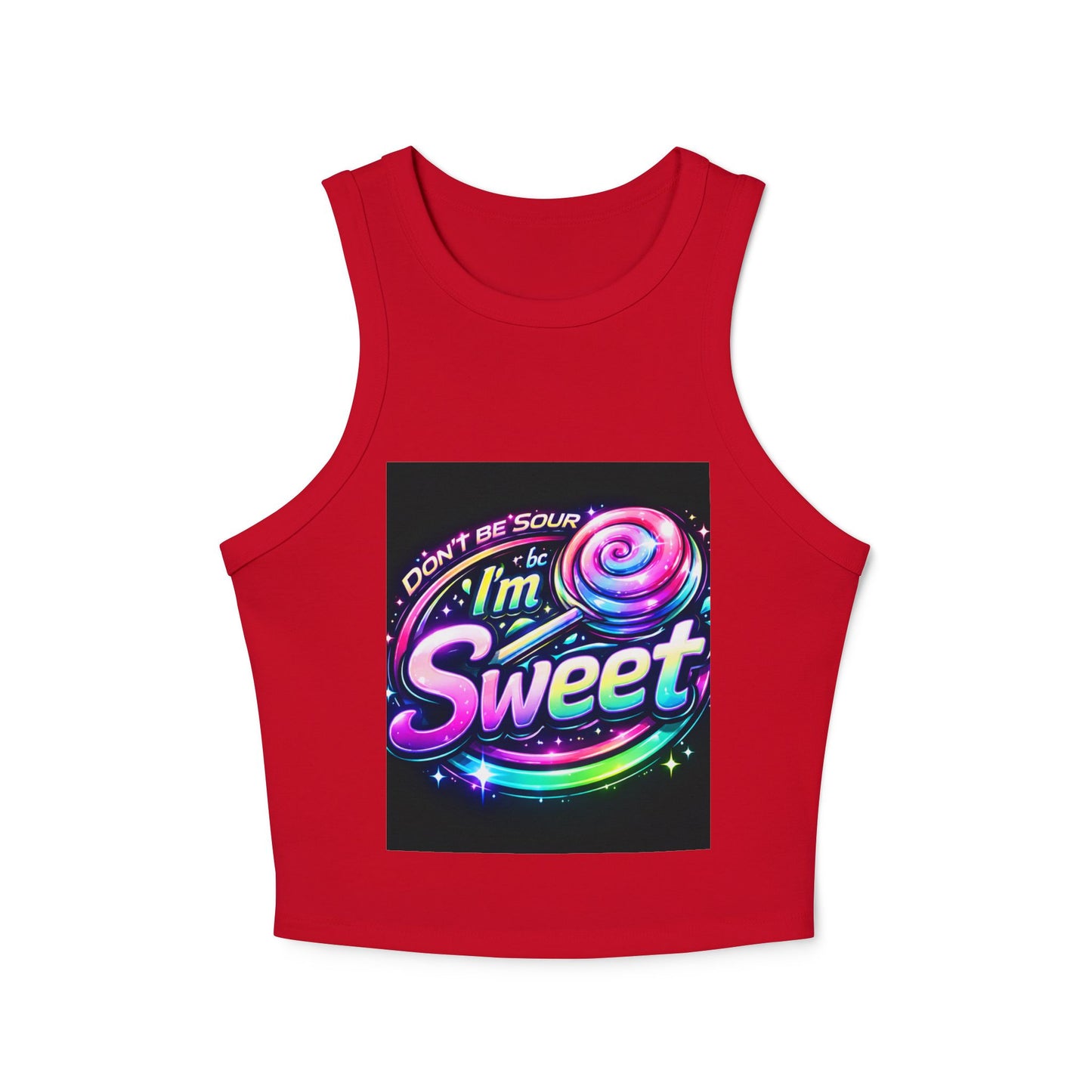 Women's Micro Rib Racer Tank Top