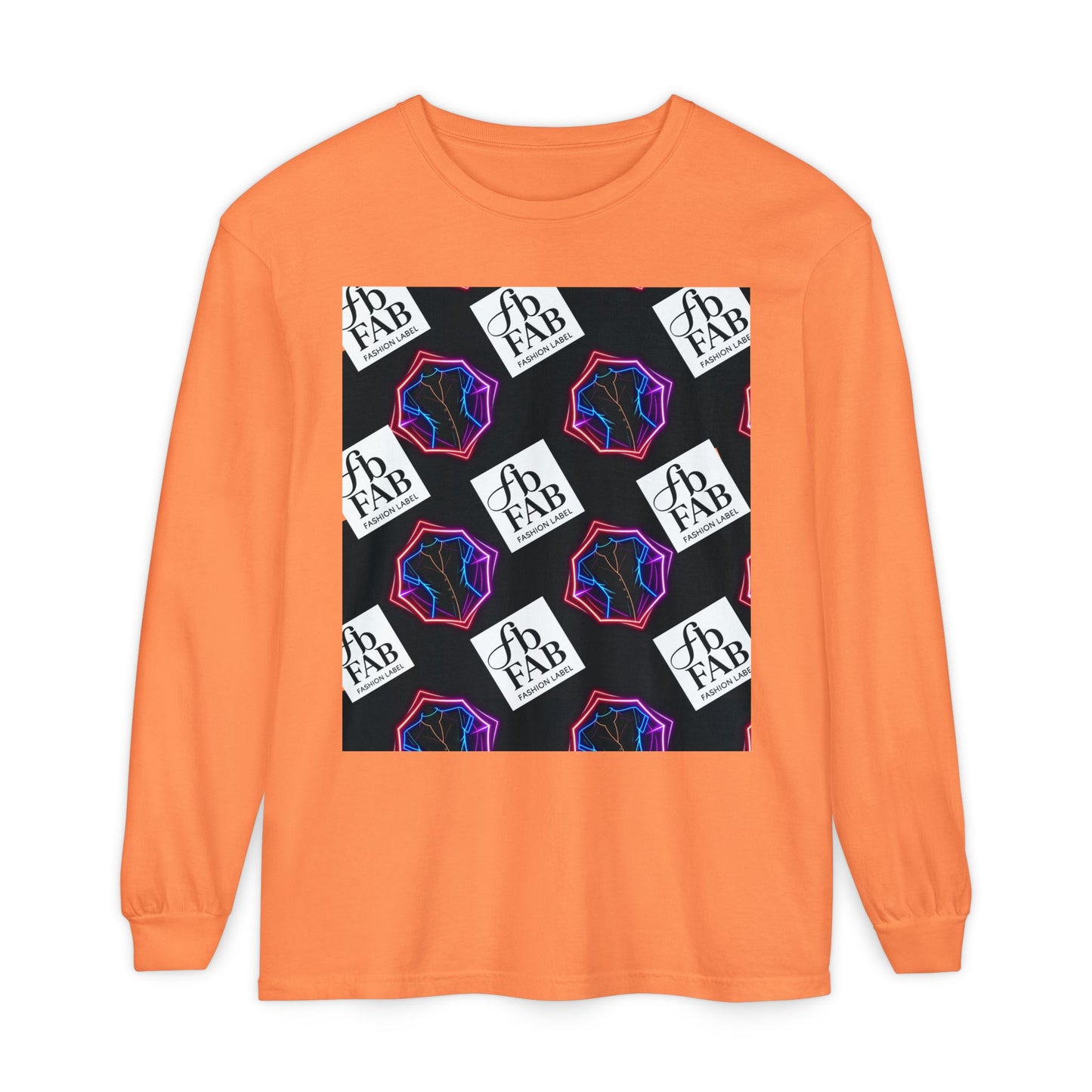 Unisex Garment-dyed Long Sleeve T-Shirt