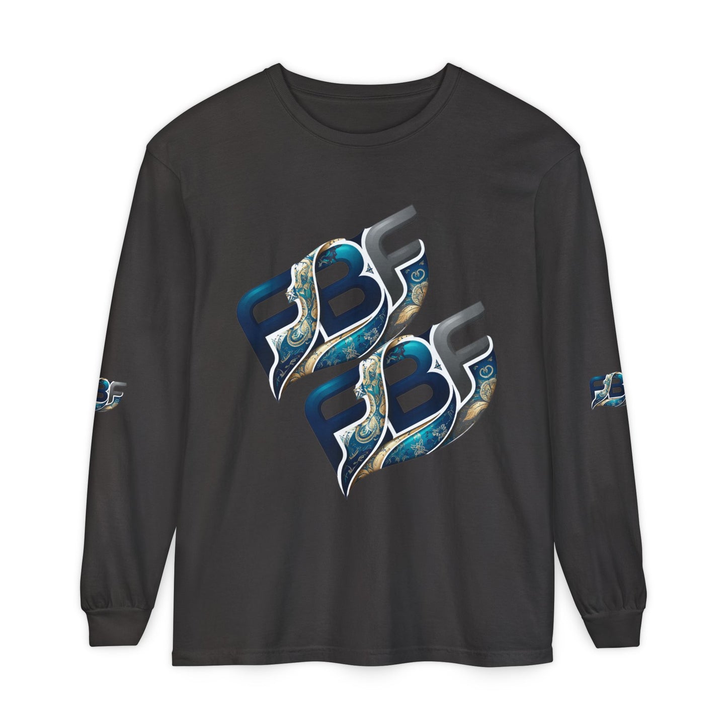 FBF Logo Long Sleeve T‑Shirt — Graphic Streetwear Tee