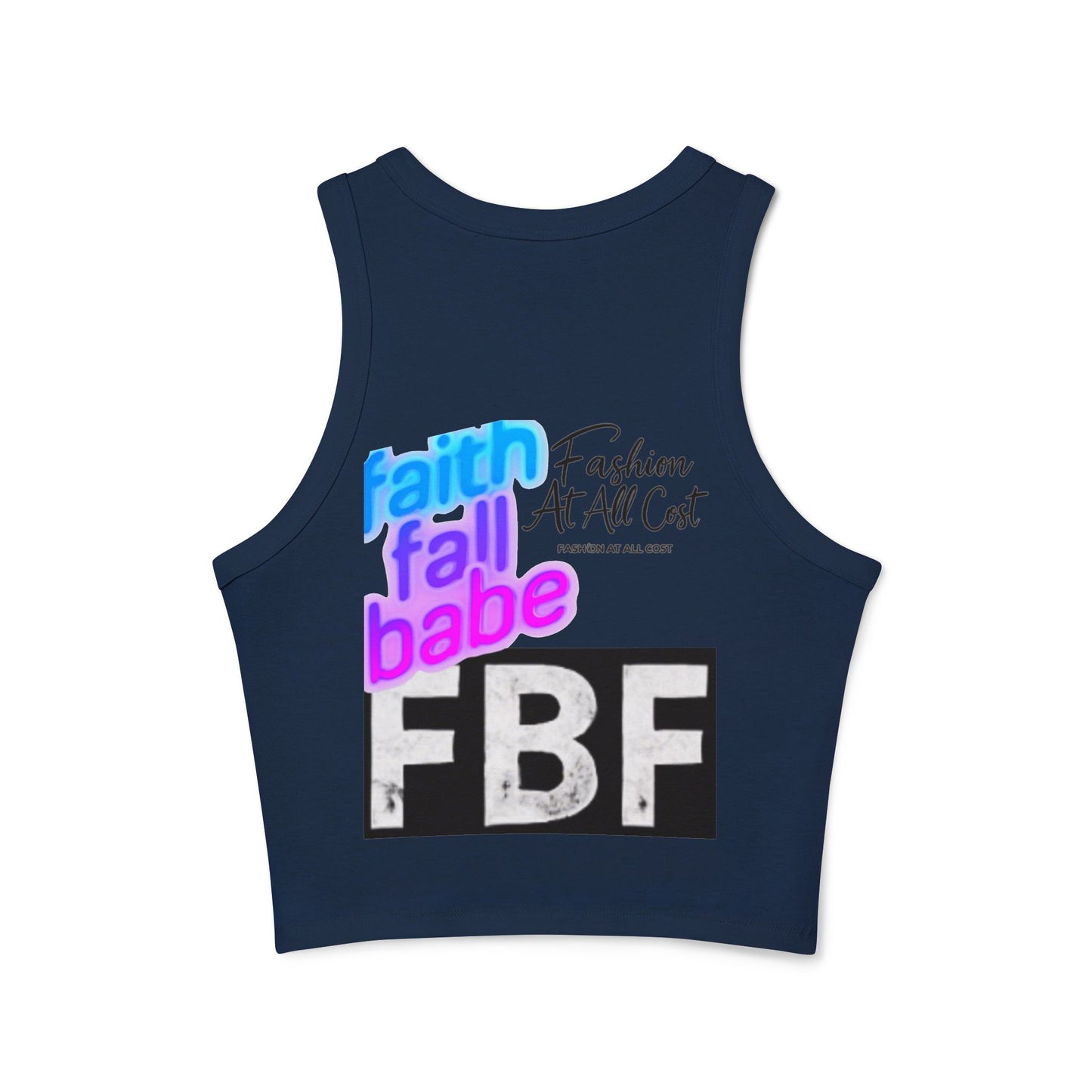 Stylish Women's Tank Top - Fashion At All Cost, Summer Casual Wear, Workout Top, Trendy Crop, Gift for Fashion Lovers