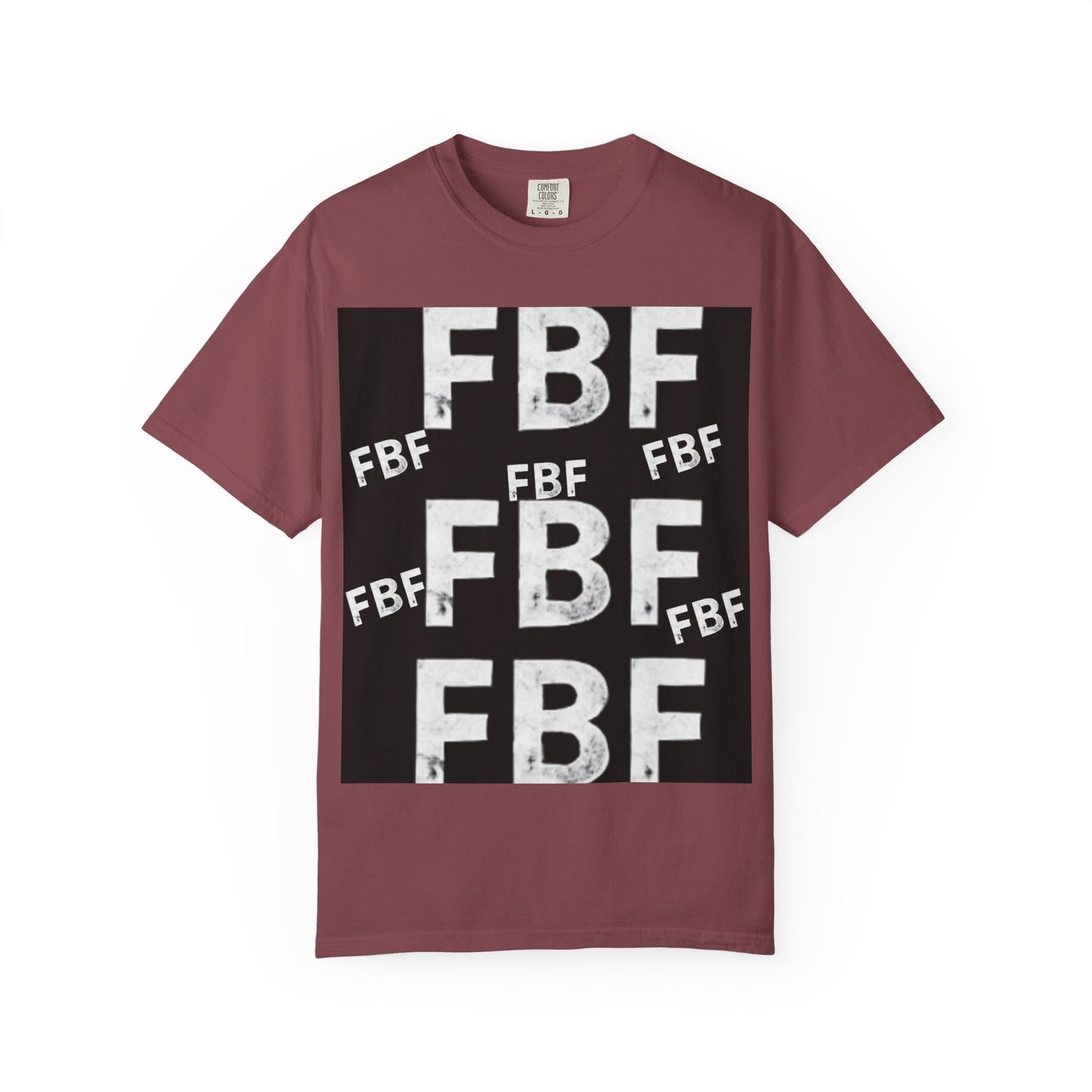 FBF Garment-Dyed Unisex T-shirt, Casual Wear, Graphic Tee, Street Style, Gift for Friends, All Occasions